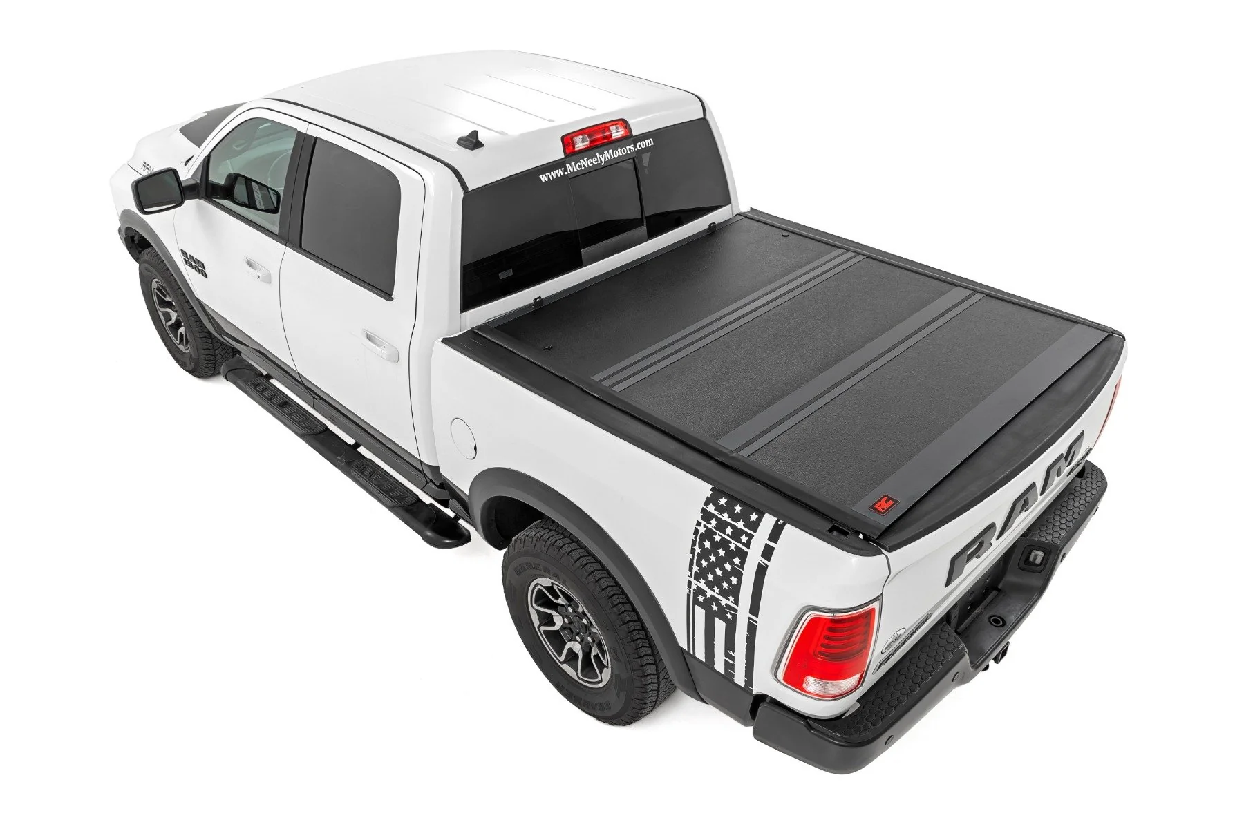 Rough Country Hard Low Profile Bed Cover 6'4" Bed Ram 1500 09-18/2500 10-24 47318650B - Image 3