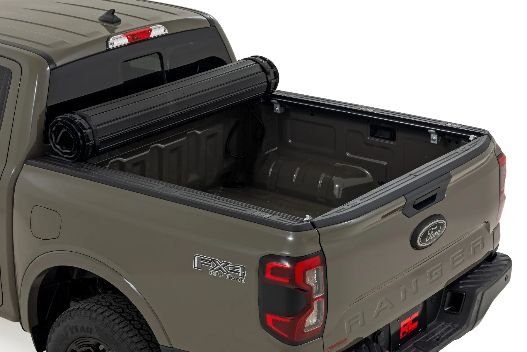 Rough Country Hard Roll Up Bed Cover | 5' Bed | for Ford Ranger 24-25 50210520 - Image 2