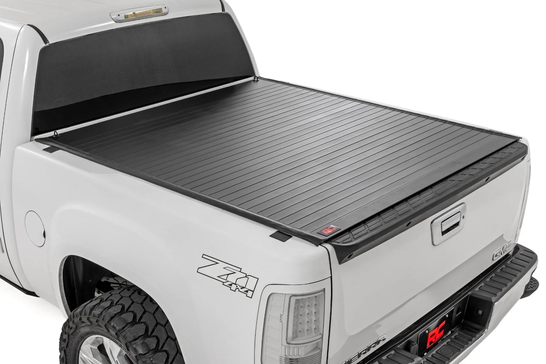 Rough Country Hard Roll Up Bed Cover | 5'9" Bed | Chevy/GMC Sierra/Silverado 1500 (07-13) 50123551