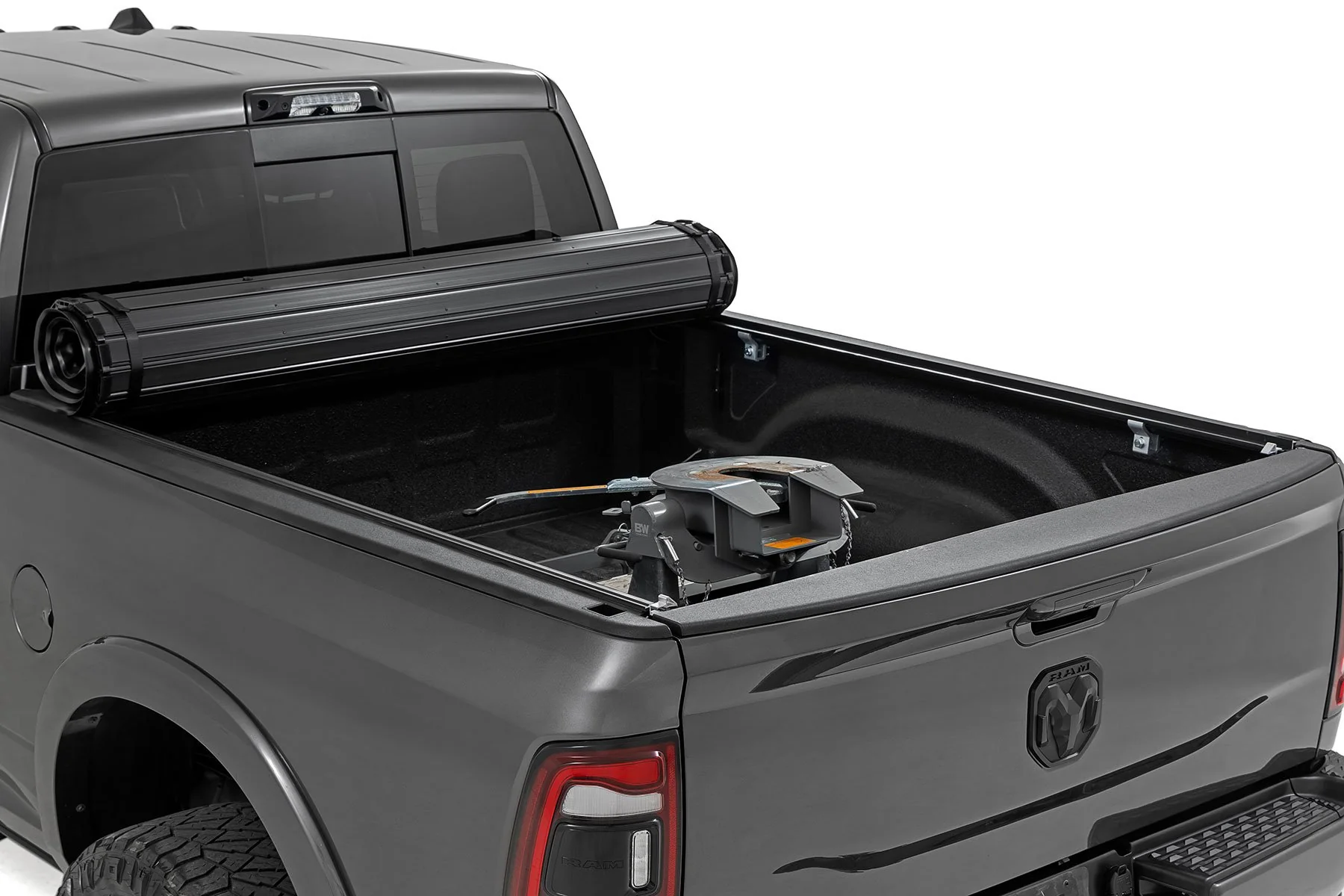 Rough Country Hard Roll Up Cover | 6'4" Bed | for Ram 1500 09-18/2500 10-24 50309650 - Image 2