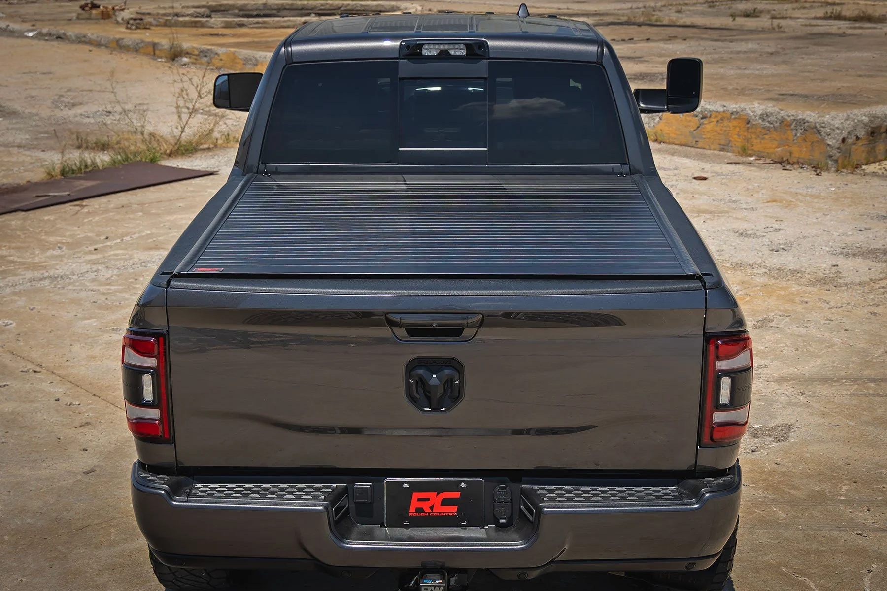 Rough Country Hard Roll Up Cover | 6'4" Bed | for Ram 1500 09-18/2500 10-24 50309650 - Image 6