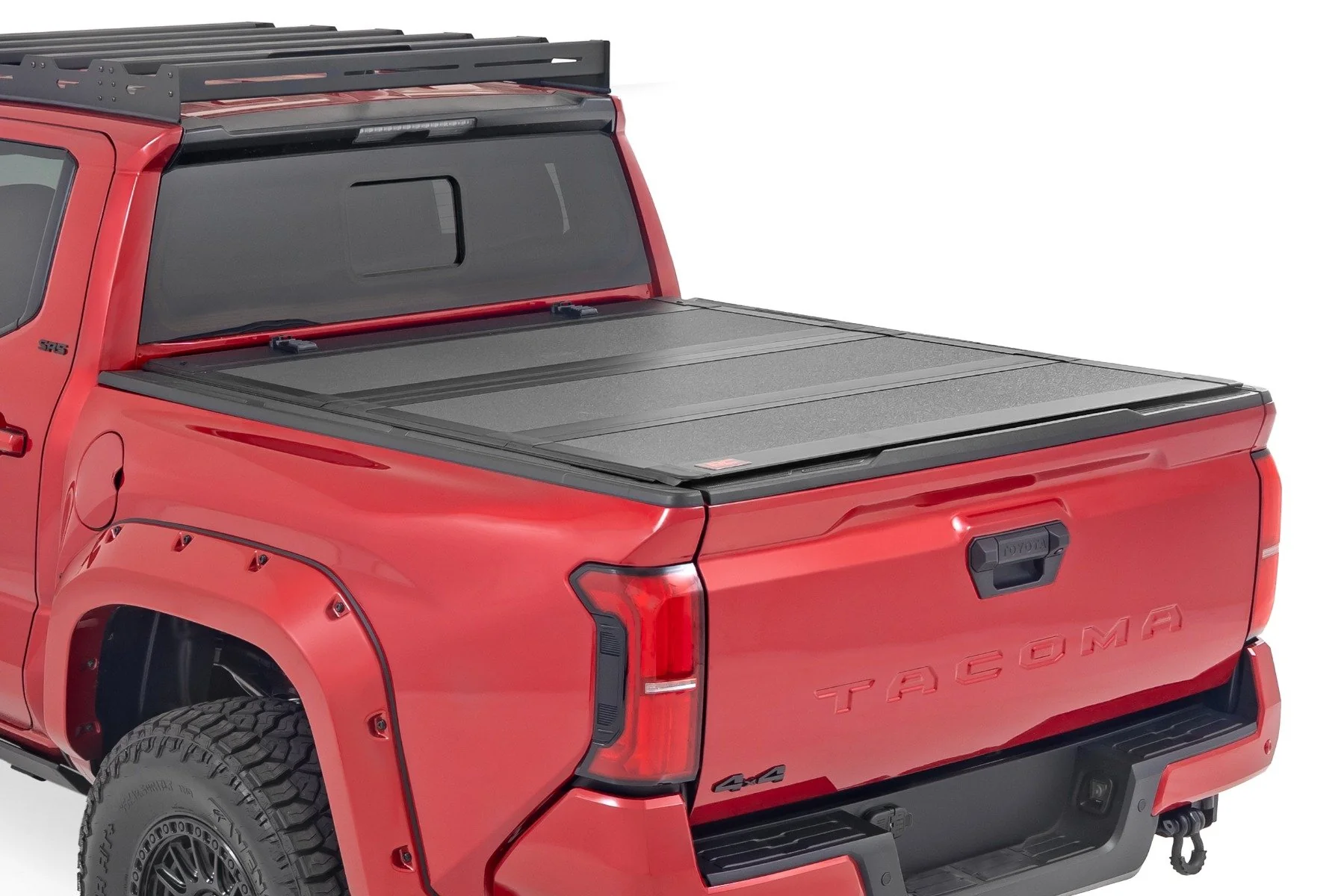 Rough Country Hard Tri-Fold Flip Up 5' Bed Cover Toyota Tacoma 2024 49415551