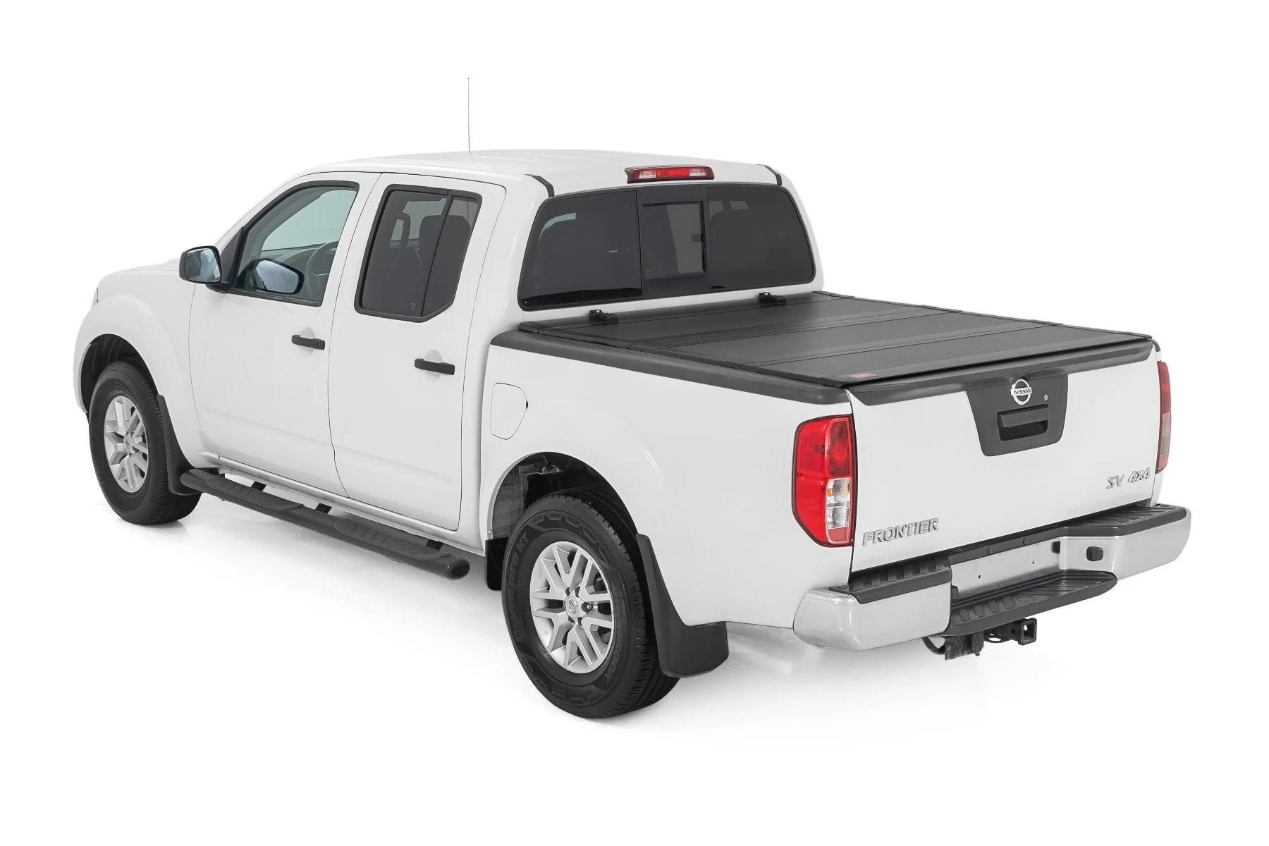 Rough Country Hard Tri-Fold Flip Up Bed Cover 5' Bed Nissan Frontier 05-21 49520501 - Image 3