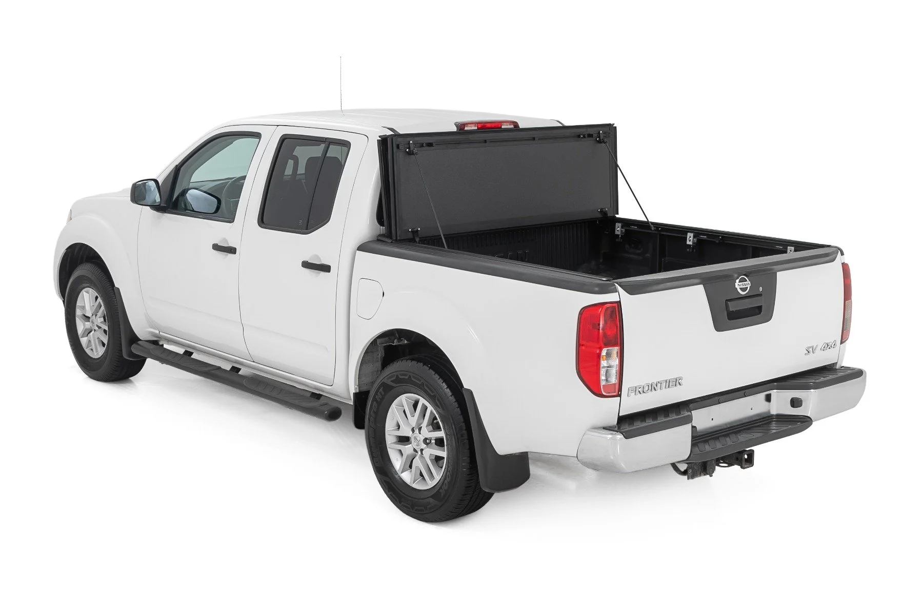 Rough Country Hard Tri-Fold Flip Up Bed Cover 5' Bed Nissan Frontier 05-21 49520501 - Image 5