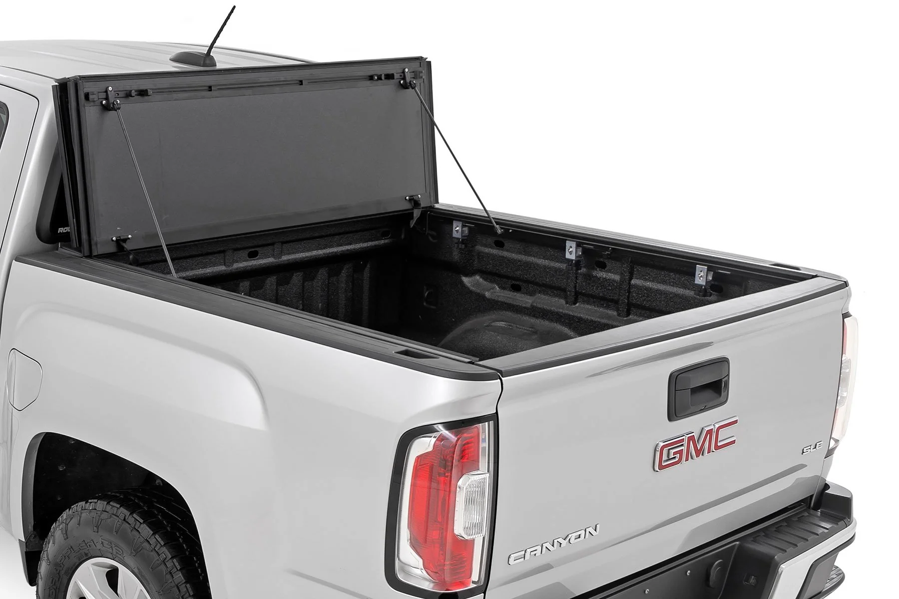 Rough Country Hard Tri-Fold Flip Up Bed Cover 5' Chevy/GMC Canyon/Colorado 15-24 49120500 - Image 2