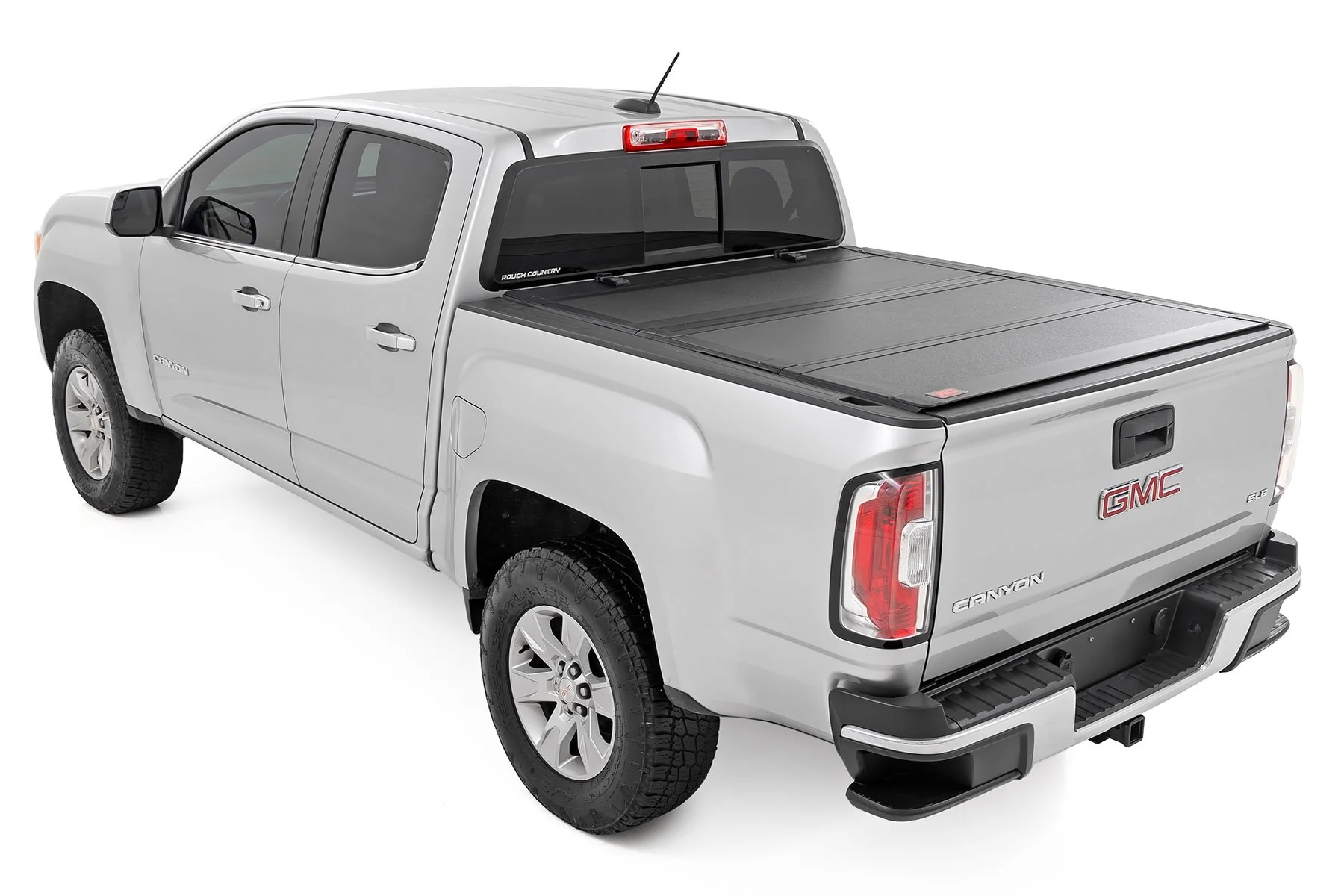 Rough Country Hard Tri-Fold Flip Up Bed Cover 5' Chevy/GMC Canyon/Colorado 15-24 49120500 - Image 6