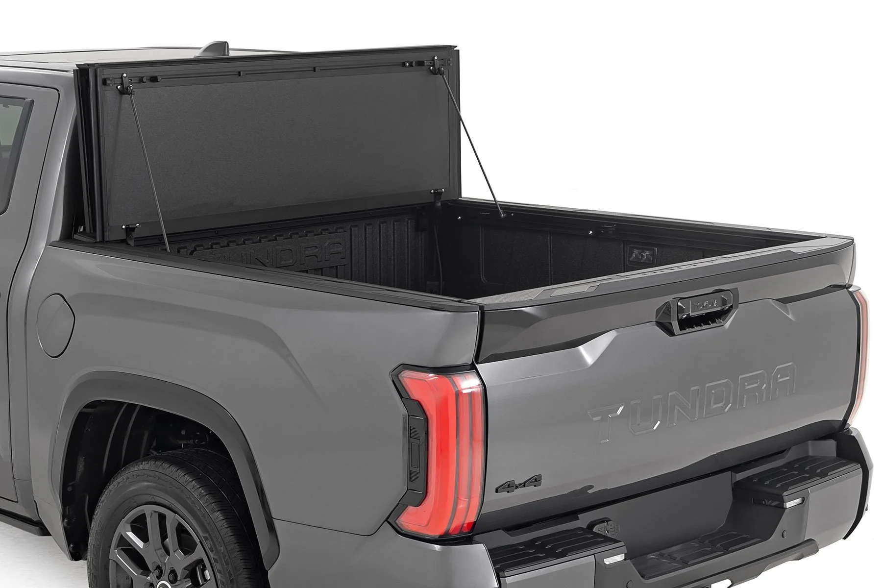 Rough Country Hard Tri-Fold Flip Up Bed Cover 5'7" Toyota Tundra 22-23 49514551 - Image 2