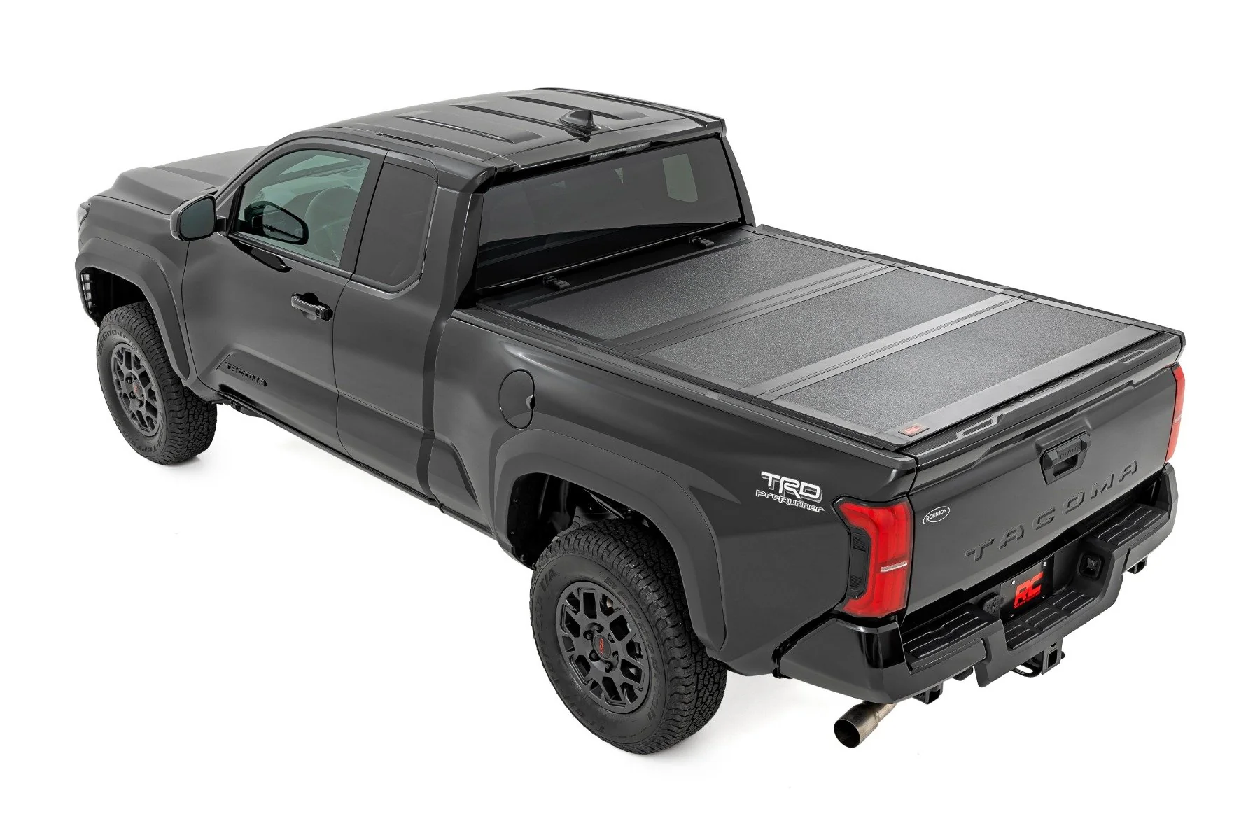 Rough Country Hard Tri-Fold Flip Up Bed Cover | 6' Bed | for Toyota Tacoma 24-25 49420650 - Image 3