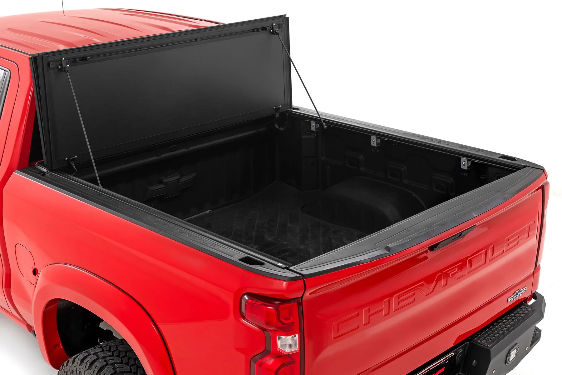 Rough Country Hard TriFold Flip Up Bed Cover 5'10" Chevy/GMC 1500 19-23 49120580 - Image 2