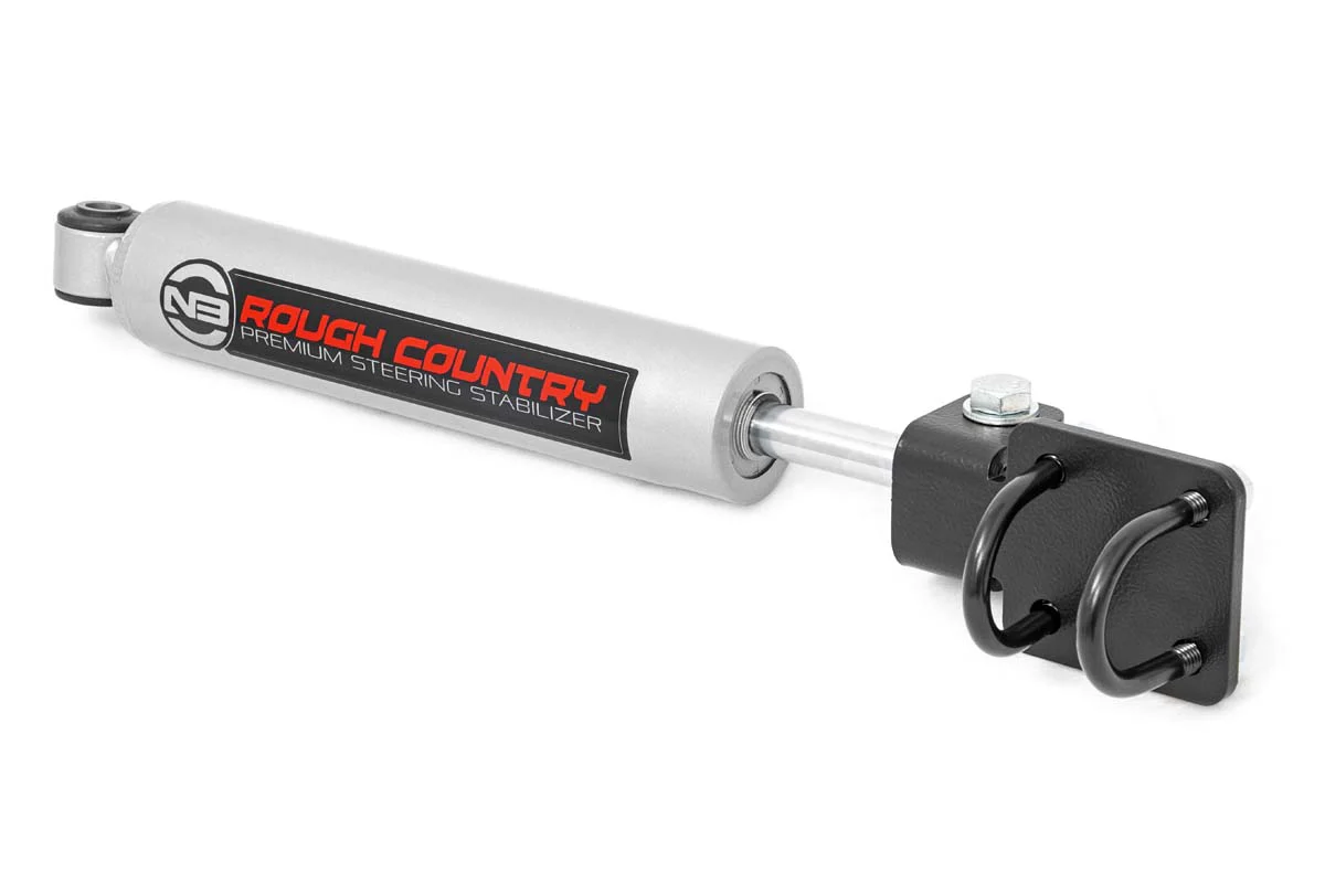 Rough Country HD Steering Upgrade Kit w/ Stabilizer Jeep XJ TJ ZJ MJ 10613 - Image 8