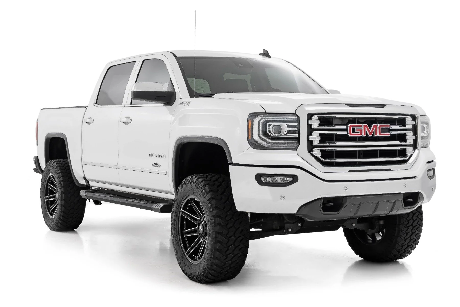 Rough Country HD2 Alum Running Boards Ext Cab Chevy/GMC 1500/2500HD/3500HD 07-19 SRB071777A - Image 2