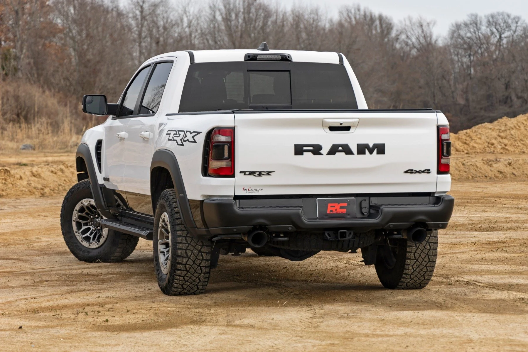 Rough Country HD2 Aluminum Running Boards Crew Cab Ram 1500 19-24 TRX 21-24 SRB01950A - Image 4