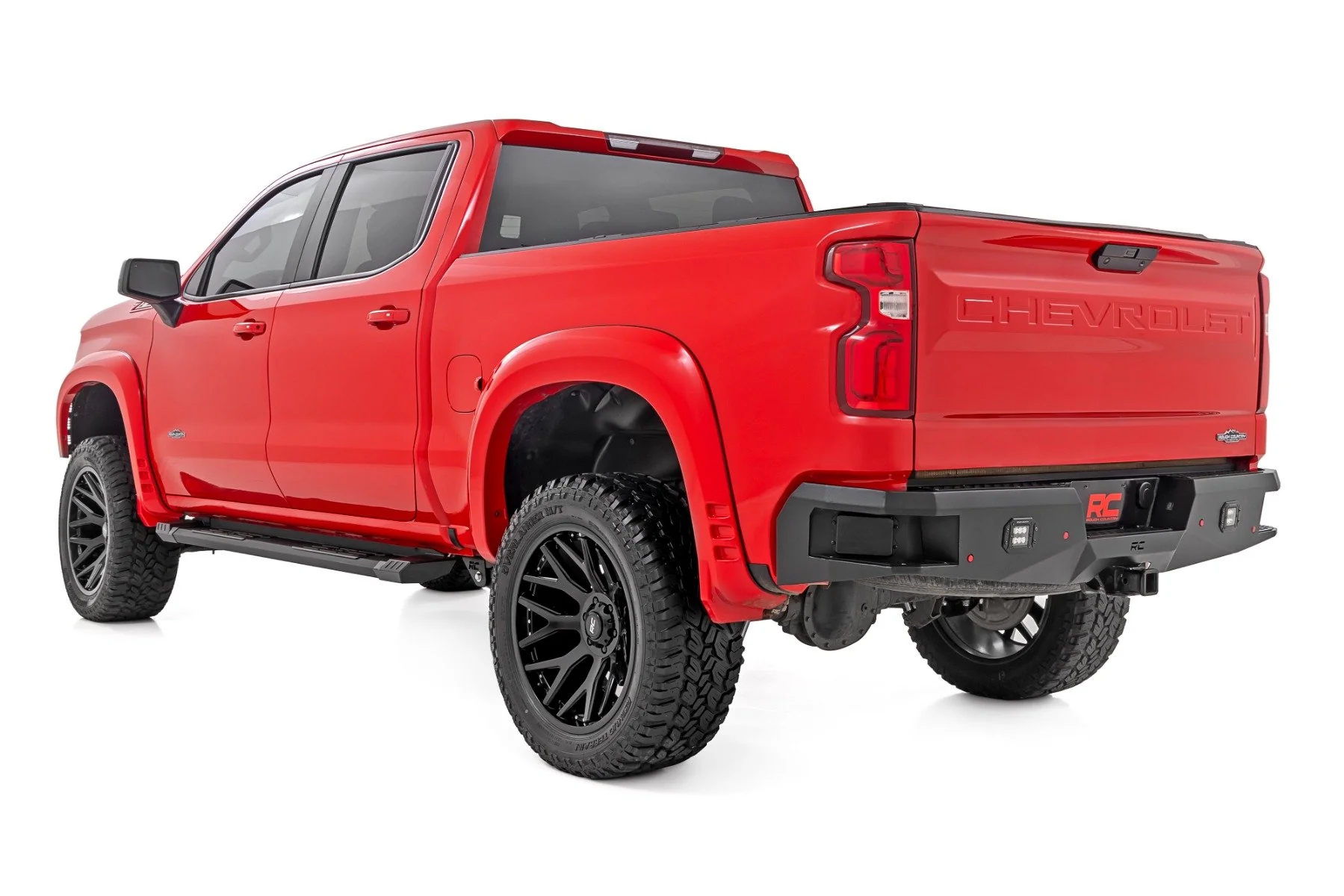 Rough Country HD2 Running Boards Crew Cab Chevy/GMC 1500/2500HD/3500HD 19-24 SRB01900B - Image 3