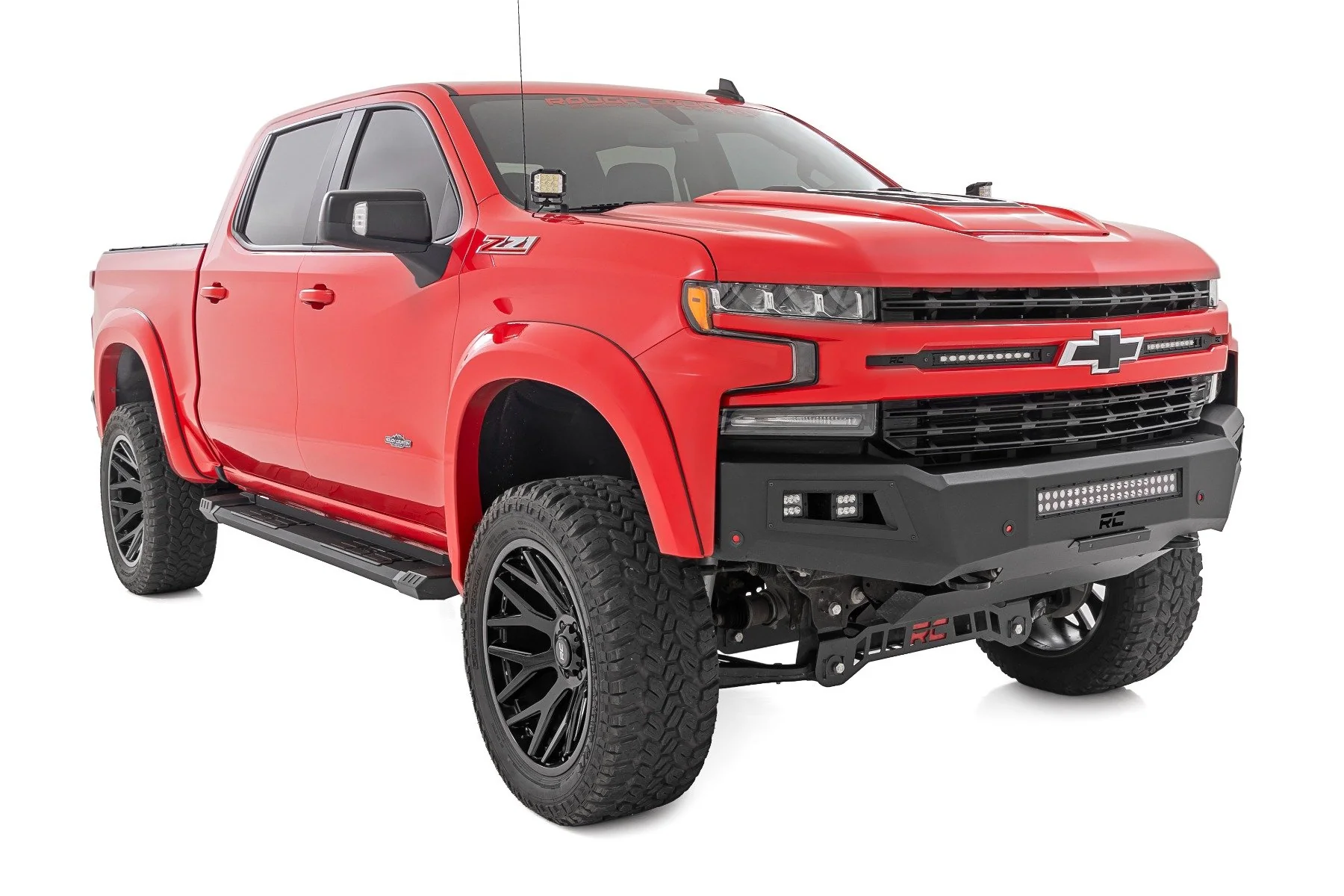 Rough Country HD2 Running Boards Crew Cab Chevy/GMC 1500/2500HD/3500HD 19-24 SRB01900B - Image 4