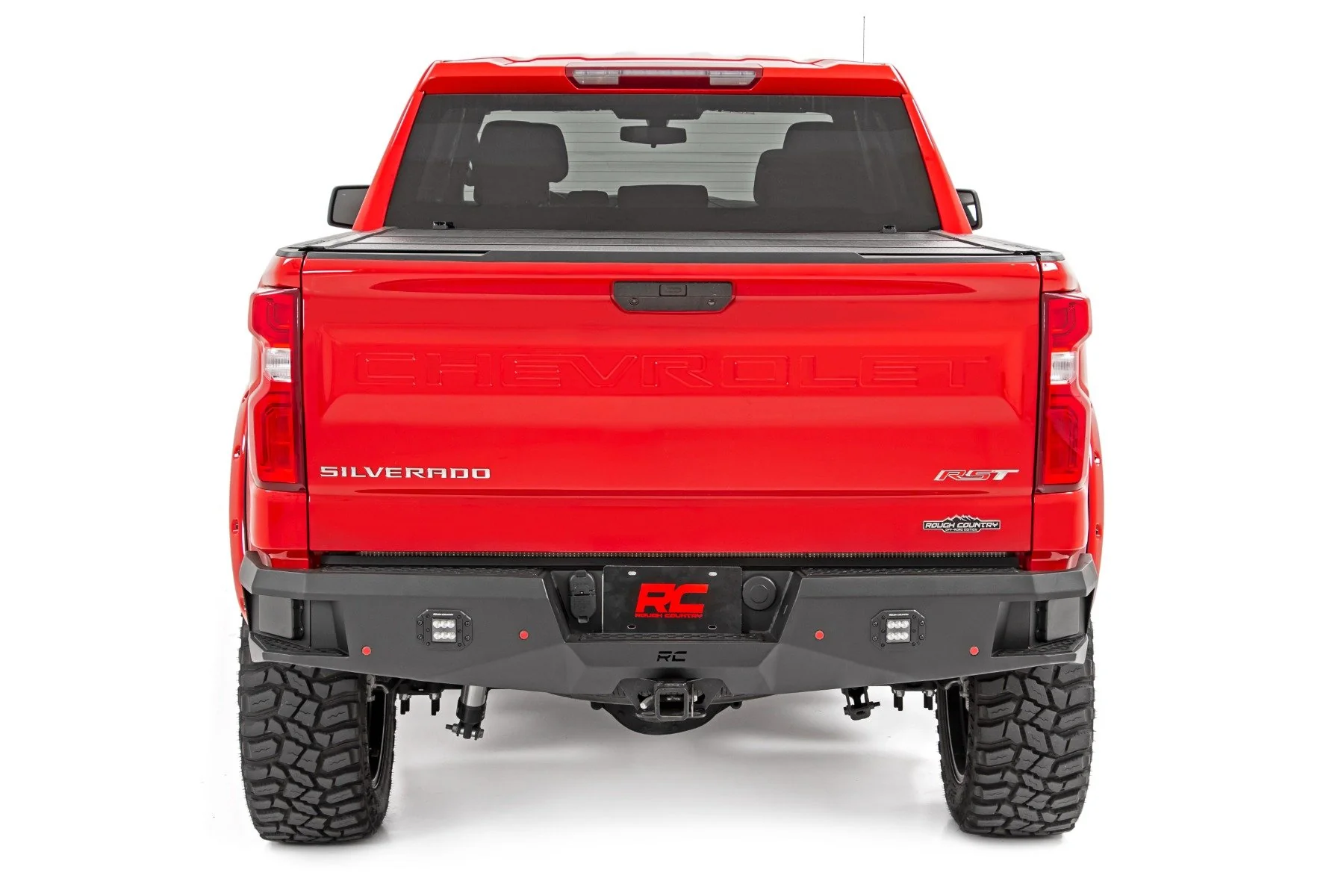 Rough Country Heavy-Duty Rear LED Bumper Chevy 1500 19-22 10758 - Image 2