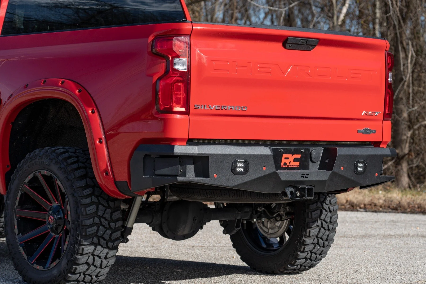 Rough Country Heavy-Duty Rear LED Bumper Chevy 1500 19-22 10758 - Image 6