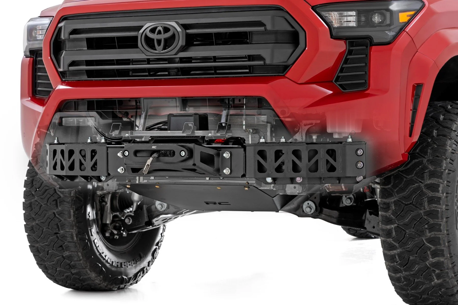 Rough Country Hidden Winch Mount Toyota Tacoma 4WD 2024 72011 - Image 5