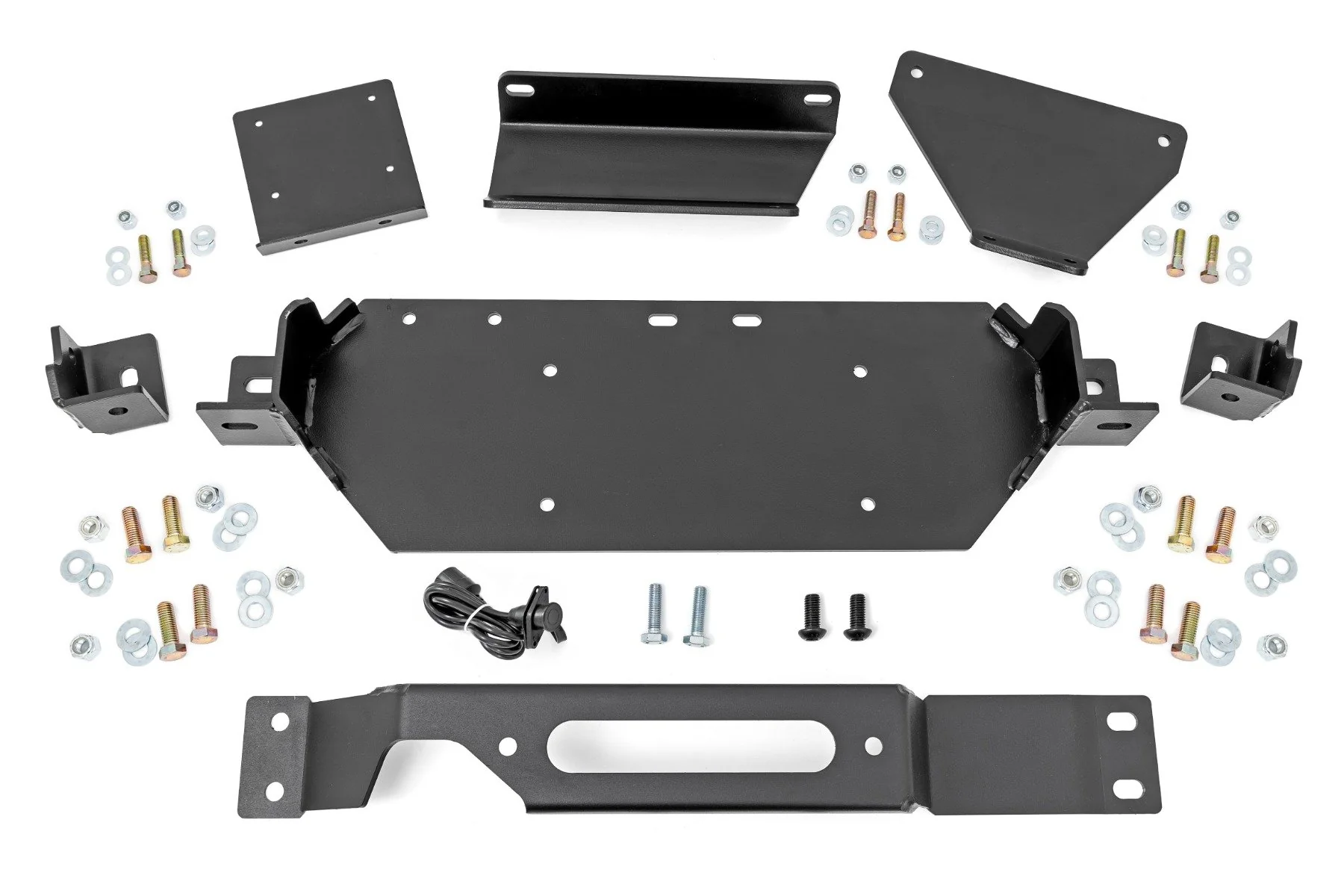 Rough Country Hidden Winch Mount PRO12000S Ford Super Duty 2020-2022 51127 - Image 2