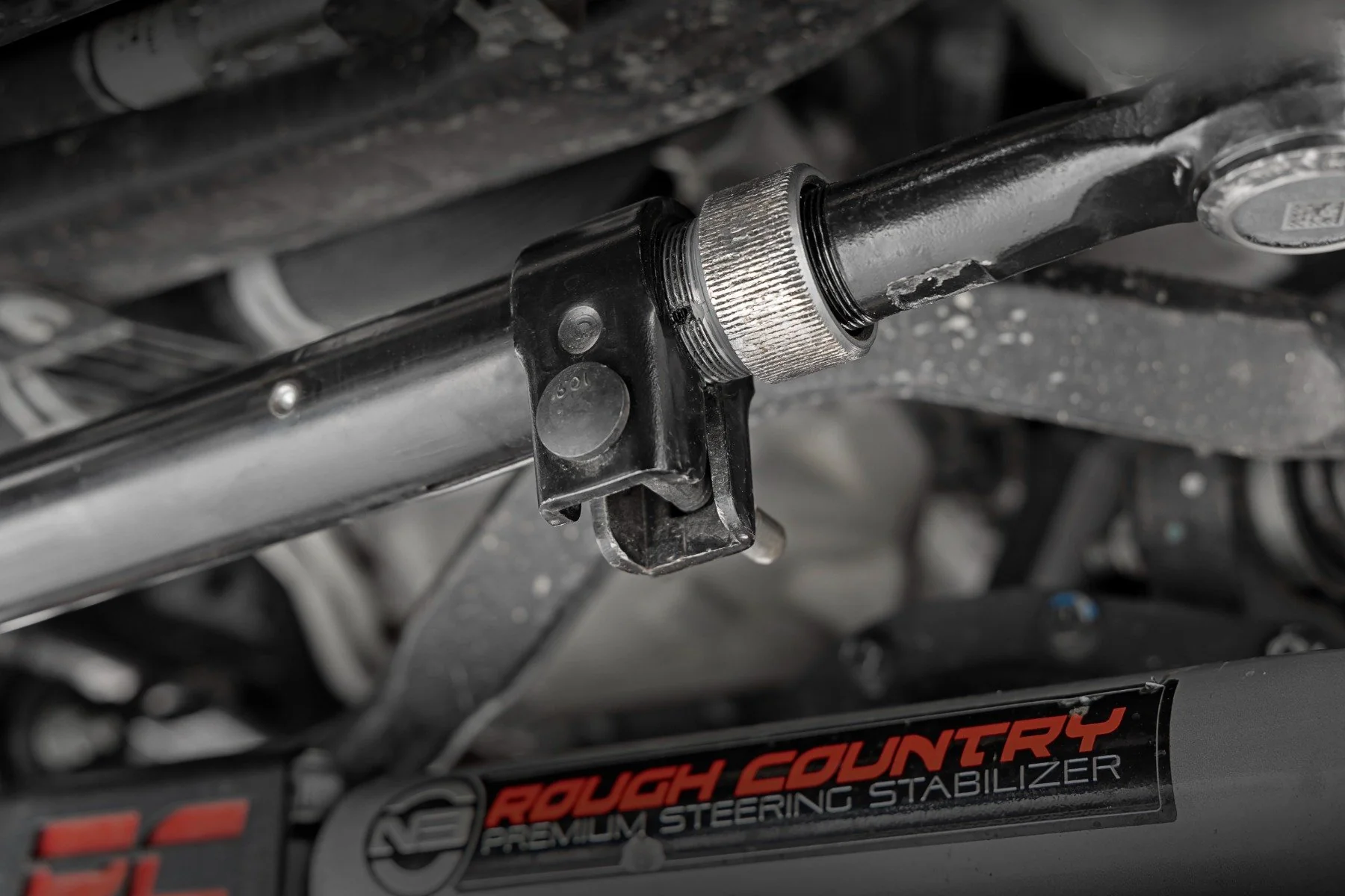 Rough Country High Steer Kit Track Bar Bracket Combo Jeep JT (20-22) 10640 - Image 3