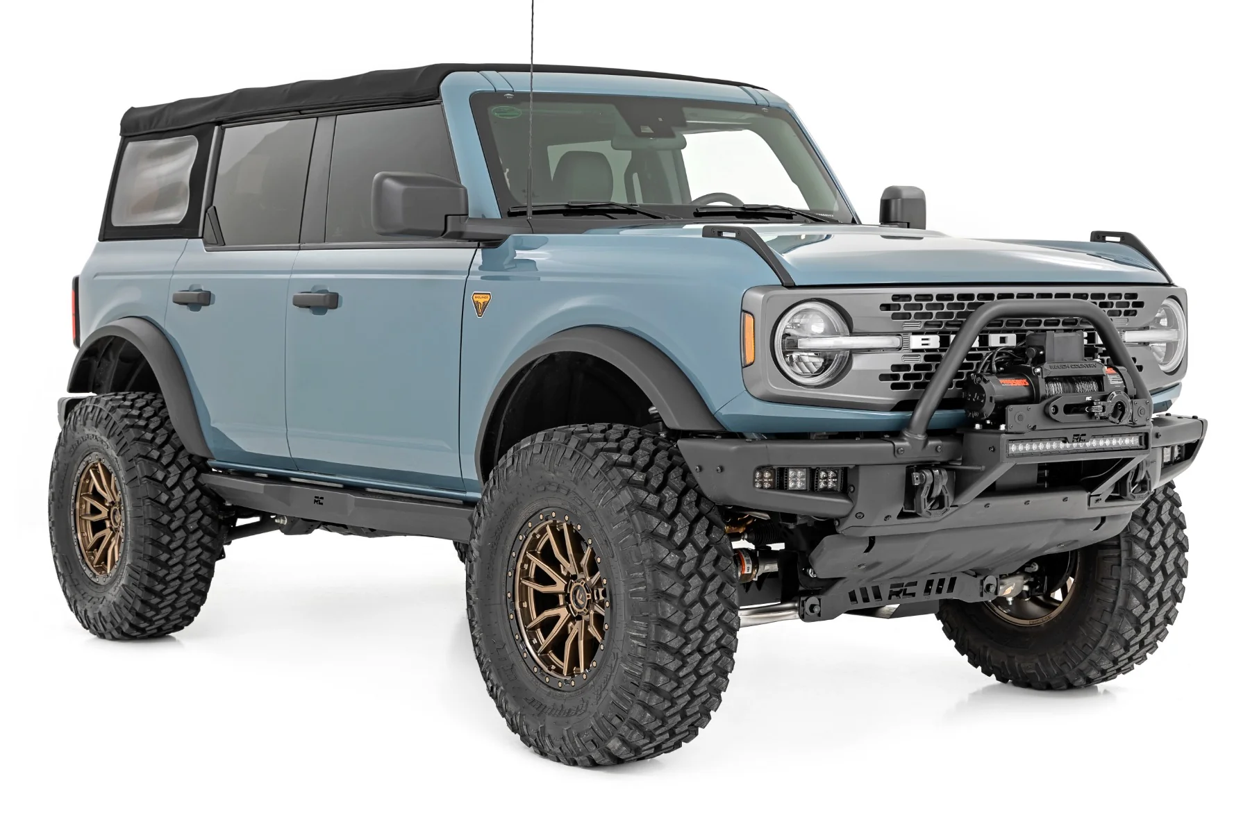 Rough Country High Winch Mount All Models 12000S Ford Bronco 4wd 2021-2023 51097 - Image 4