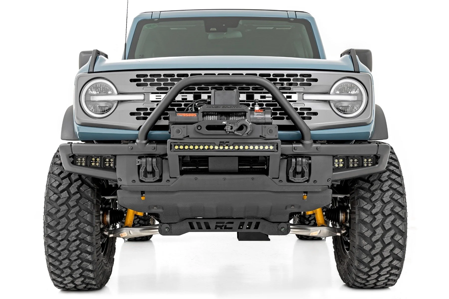 Rough Country High Winch Mount All Models Ford Bronco 4WD 2021-2022 51066 - Image 5
