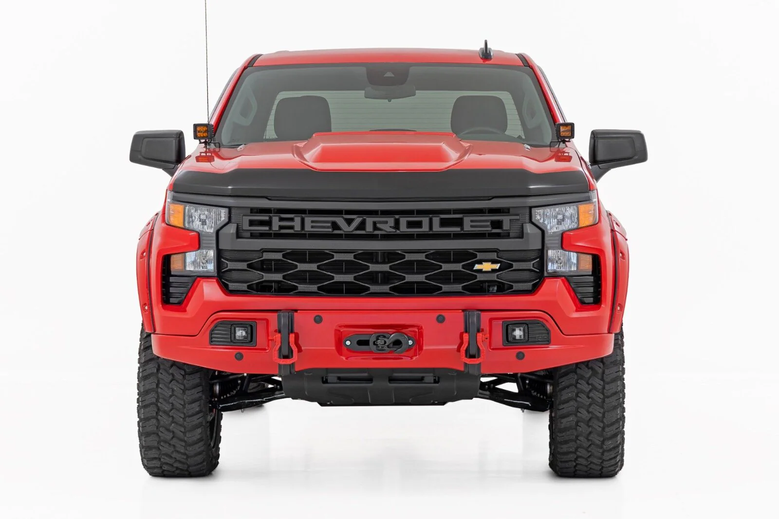 Rough Country Hood Protector Chevy Silverado 1500 2019-2026 & Classic HP10010 - Image 2