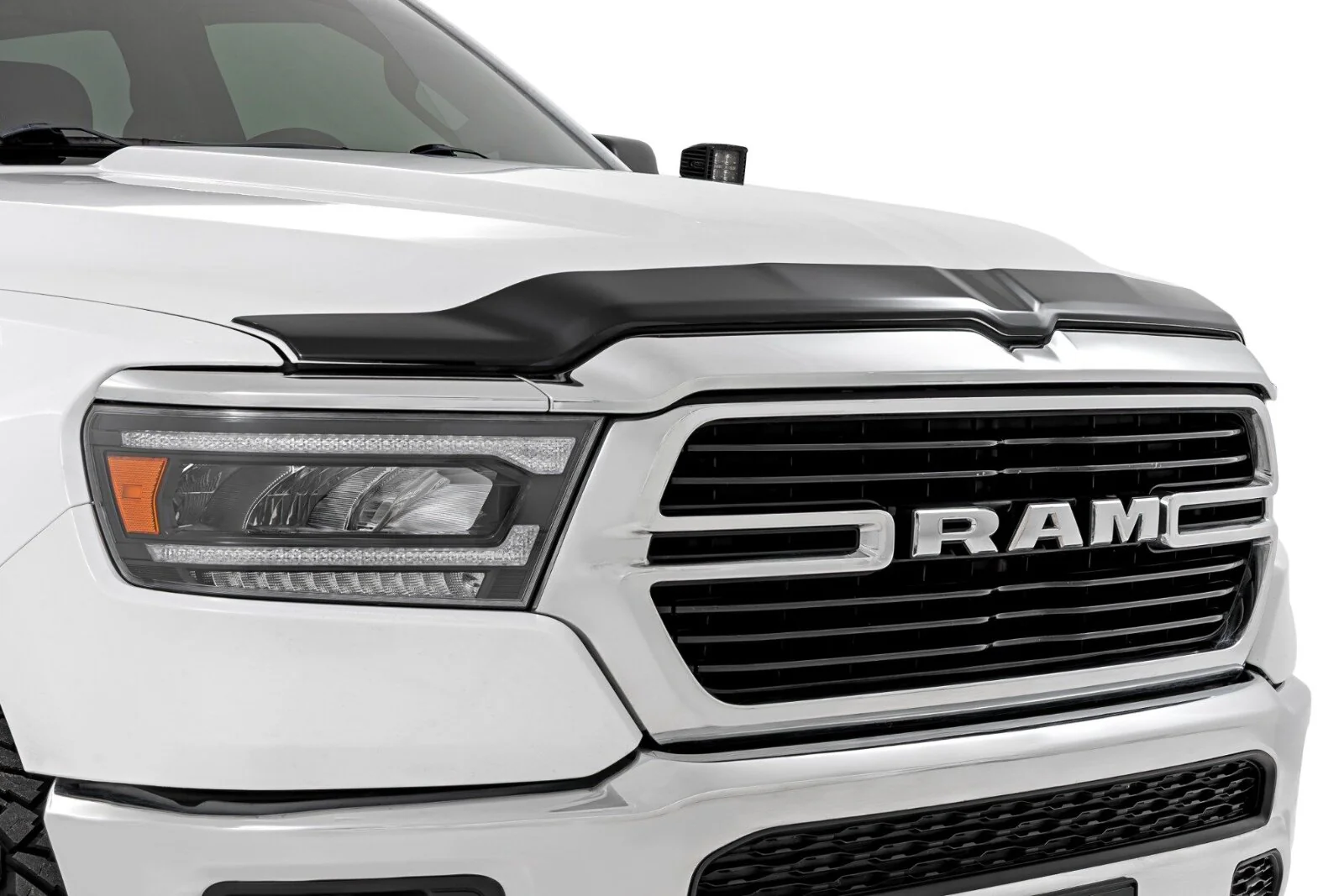 Rough Country Hood Protector Gloss Black for Ram 1500 2019-2025 HP20010-RCGB