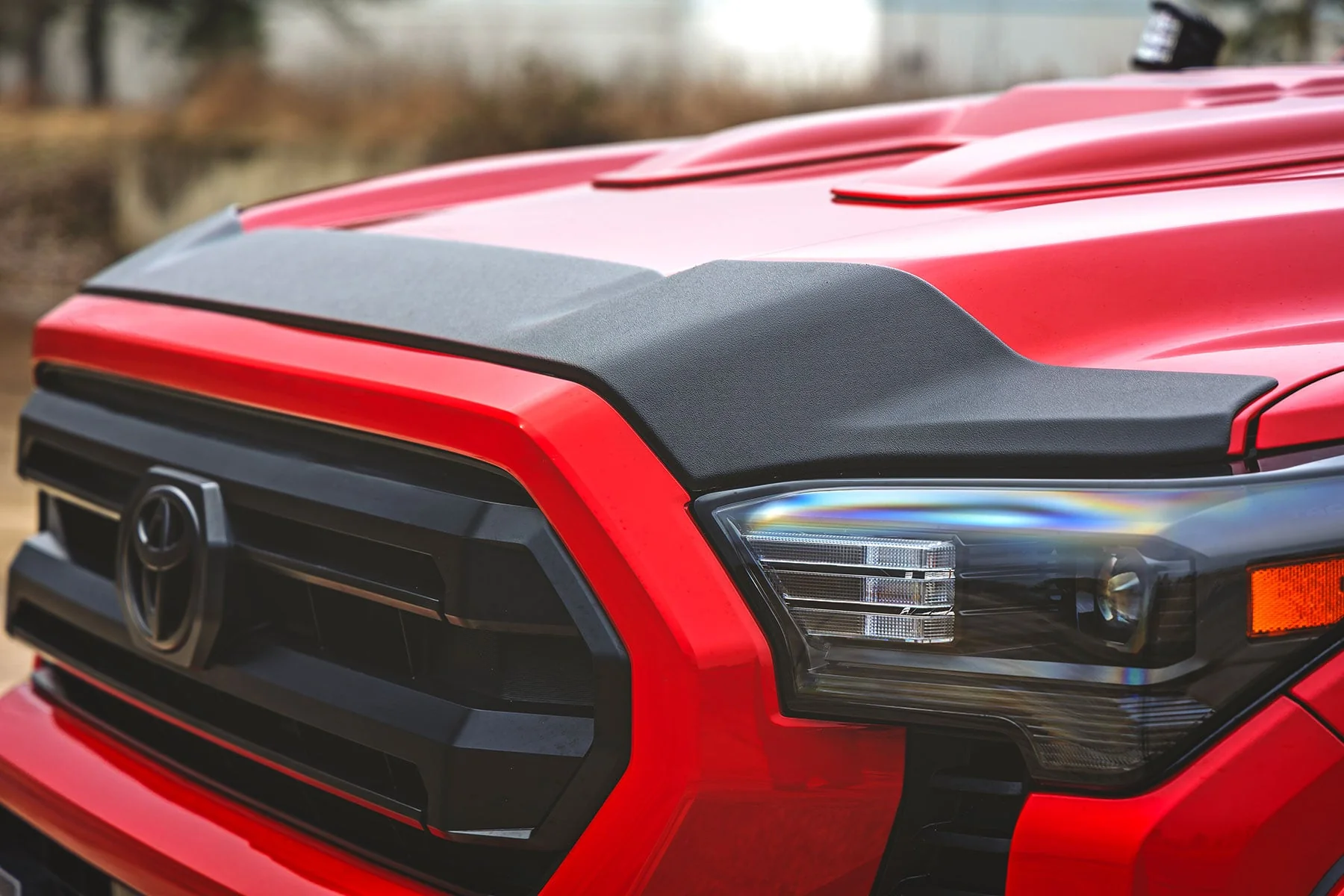 Rough Country Hood Protector | Gloss Black | for Toyota Tacoma 2024-2026 HP80011-RCGB - Image 6