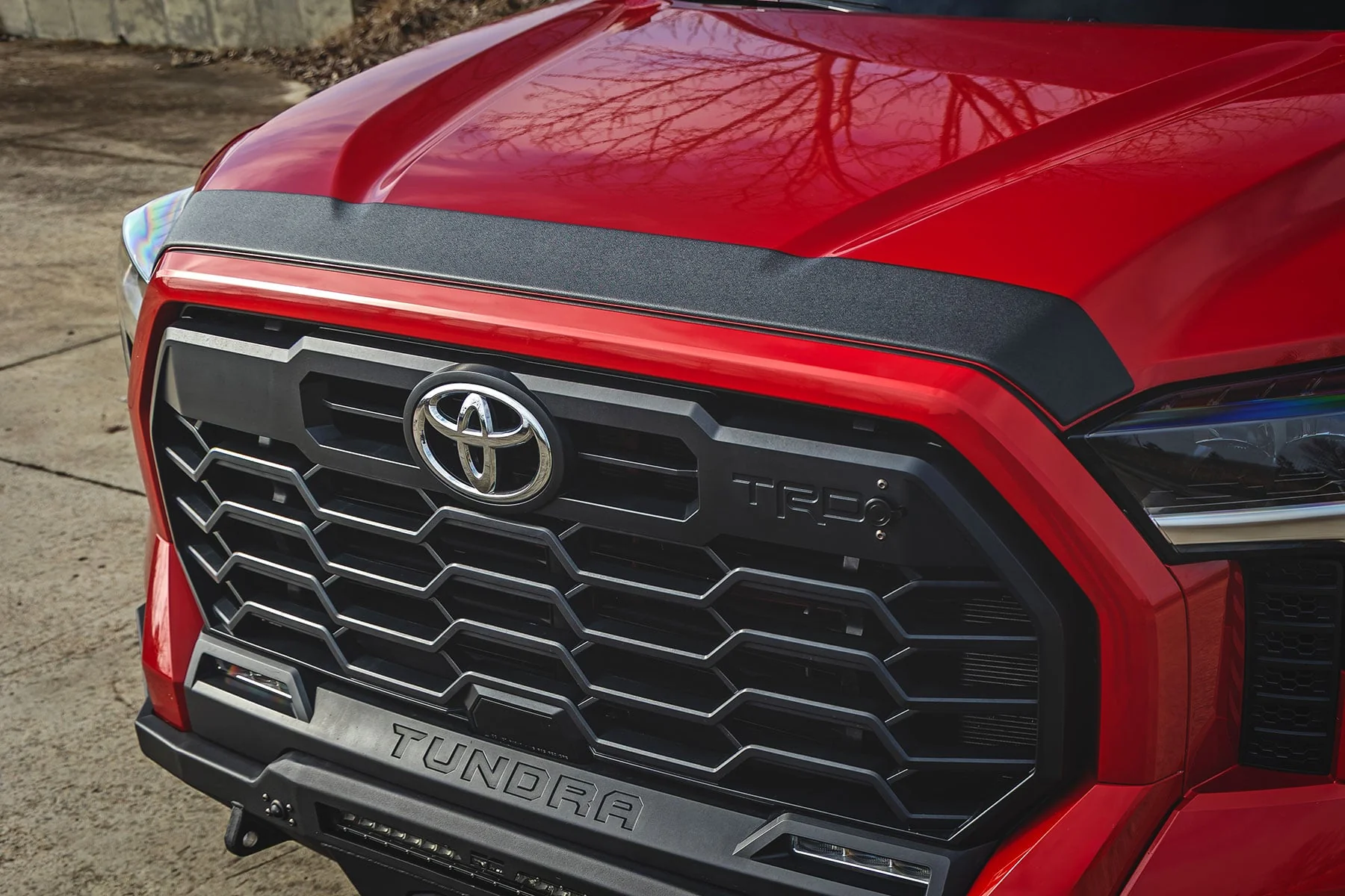 Rough Country Hood Protector | Gloss Black | for Toyota Tundra 2022-2026 HP80010-RCGB - Image 6