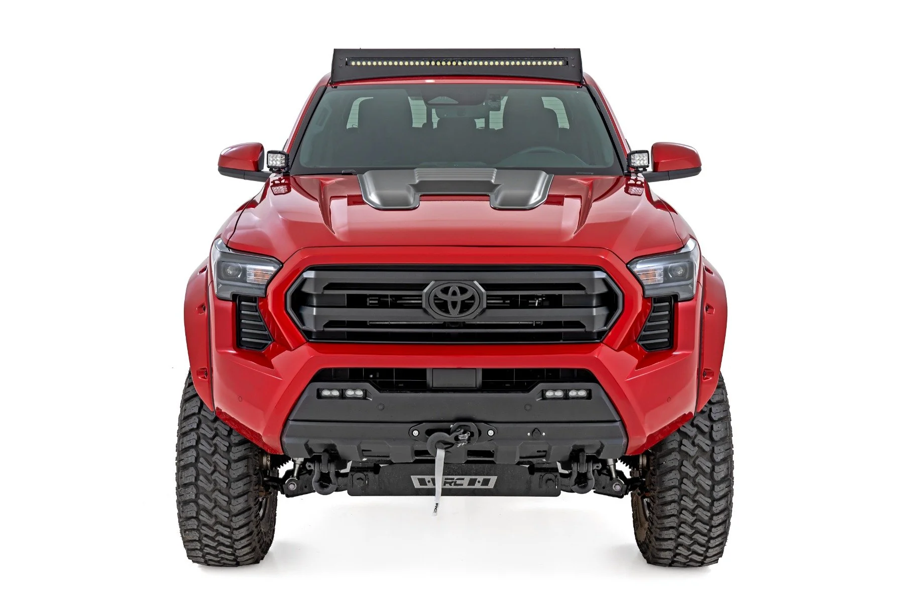 Rough Country Hood Scoop 202 Gloss Black Toyota Tacoma 2024 HS80010-202 - Image 2