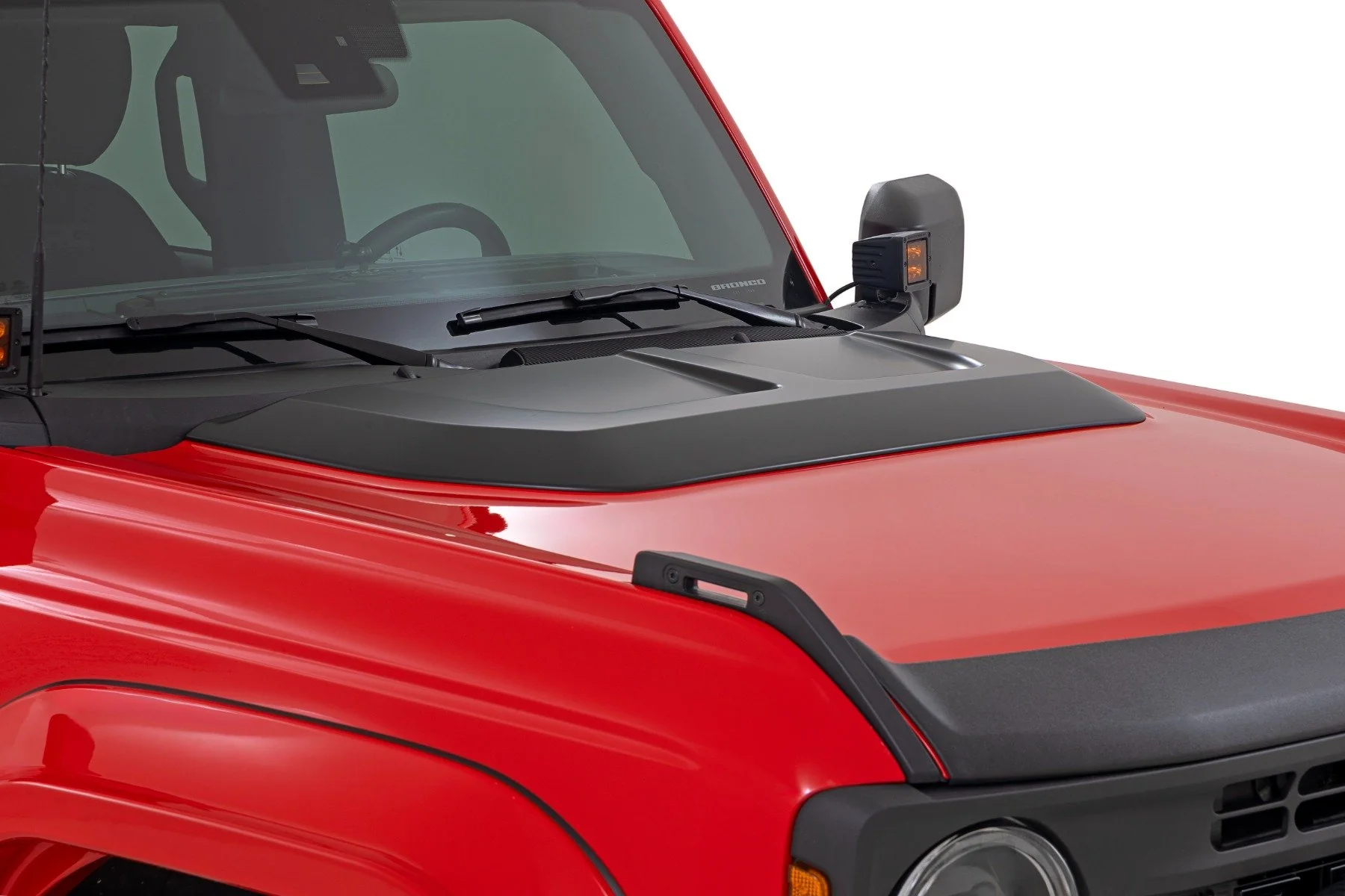 Rough Country Hood Scoop | G4 Azure Gray | for Ford Bronco 4WD (2021-2025) HS30020-G4 - Image 3