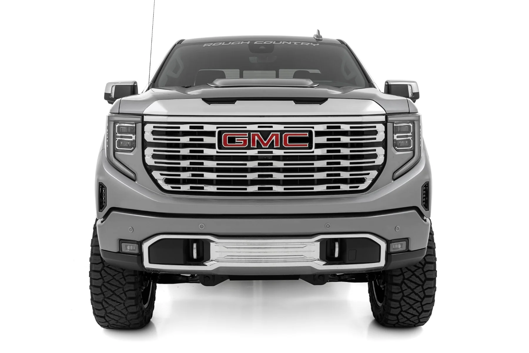 Rough Country Hood Scoop GAN Silver Ice Metallic GMC Sierra 1500 19-24 HS40010-GAN - Image 5
