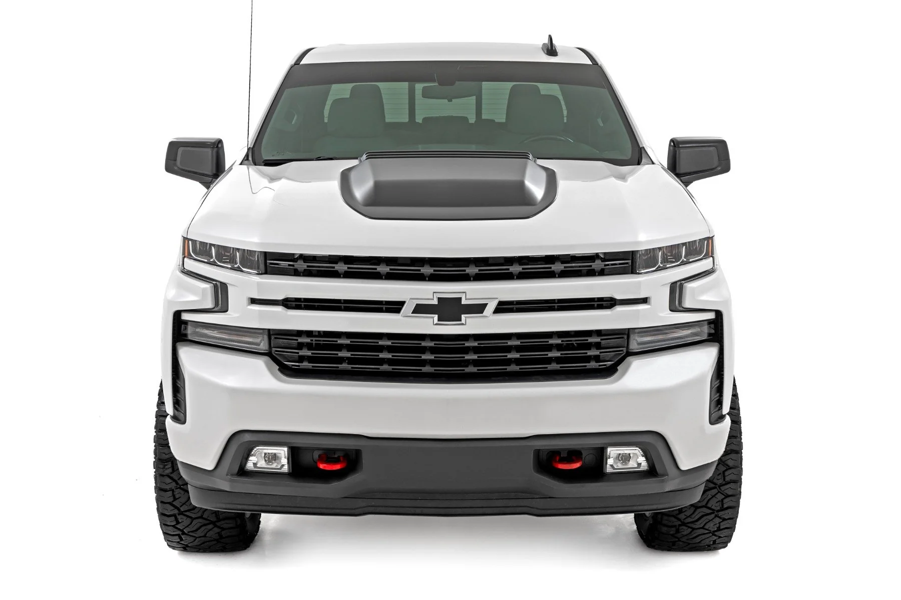 Rough Country Hood Scoop GB8 Mosaic Black 19-24 Silverado 1500 HS10010-GB8 - Image 2
