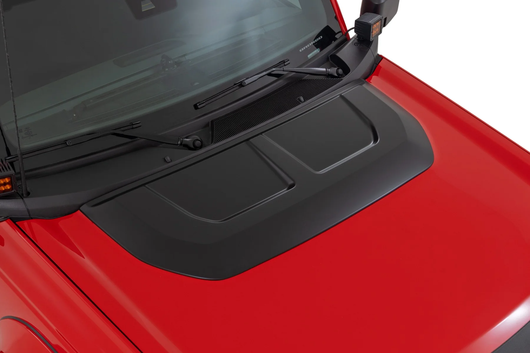 Rough Country Hood Scoop | YZ Oxford White | for Ford Bronco 4WD (2021-2025) HS30020-YZ - Image 3