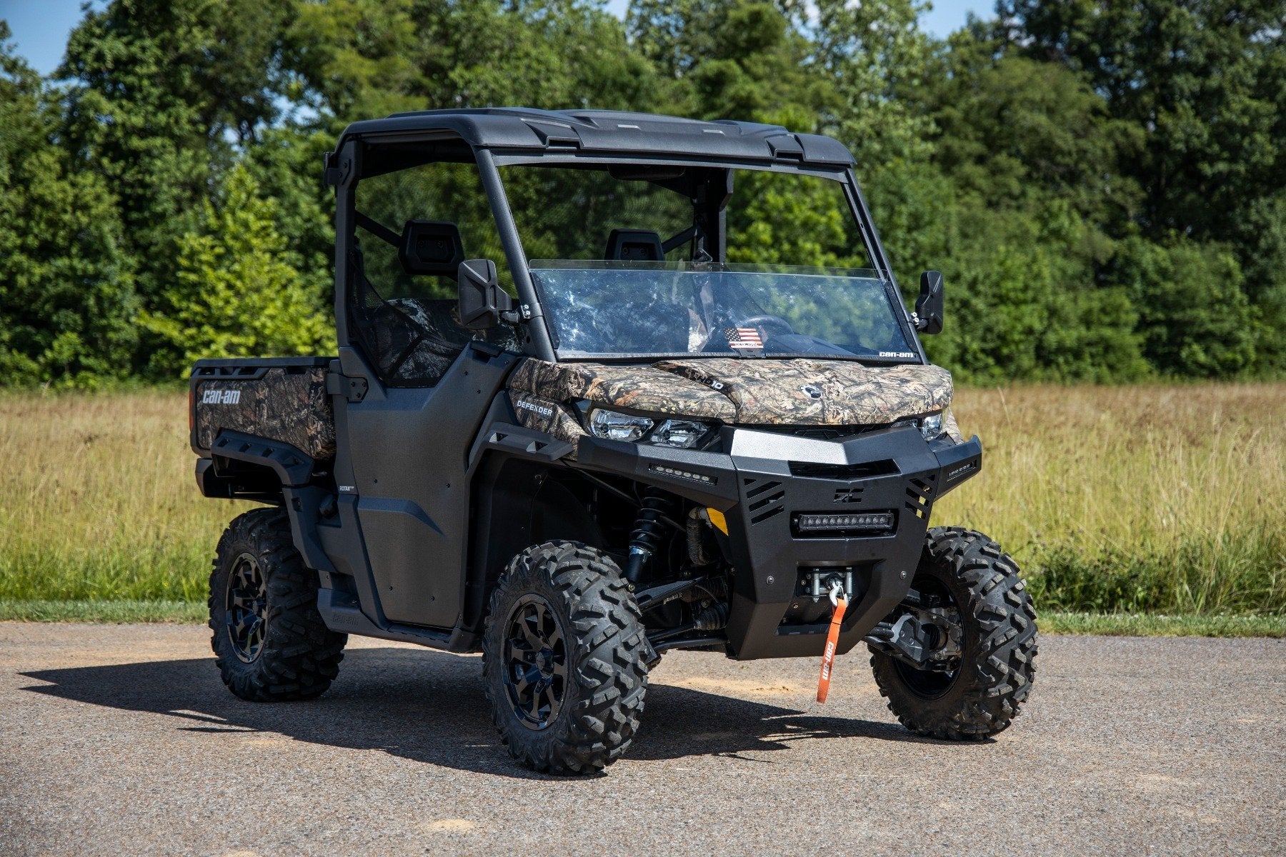 Rough Country LED Bumper Mount 12" and 6" Pair Combo Can-Am Defender 20-22 97069 - Image 4