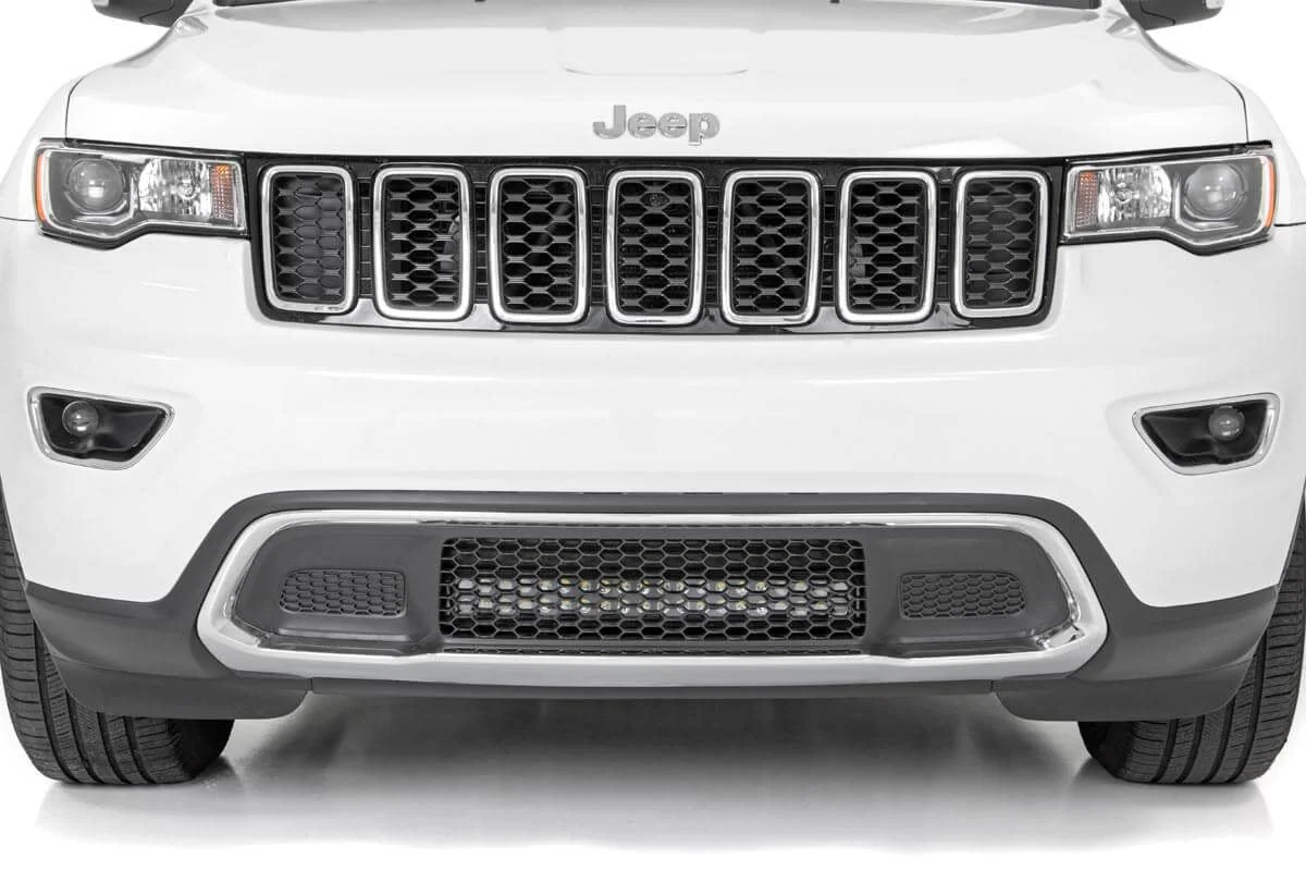 Rough Country LED Bumper Mount 20" Spectrum Jeep Grand Cherokee WK2 11-20 80773 - Image 3