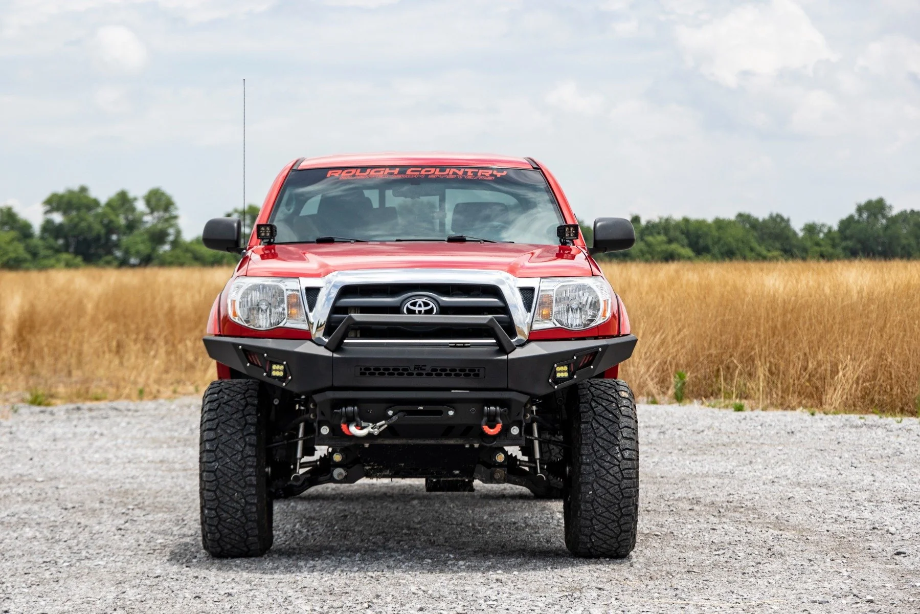 Rough Country LED Ditch Lights 2" Black Pair Spot Toyota Tacoma 05-15 71087 - Image 6