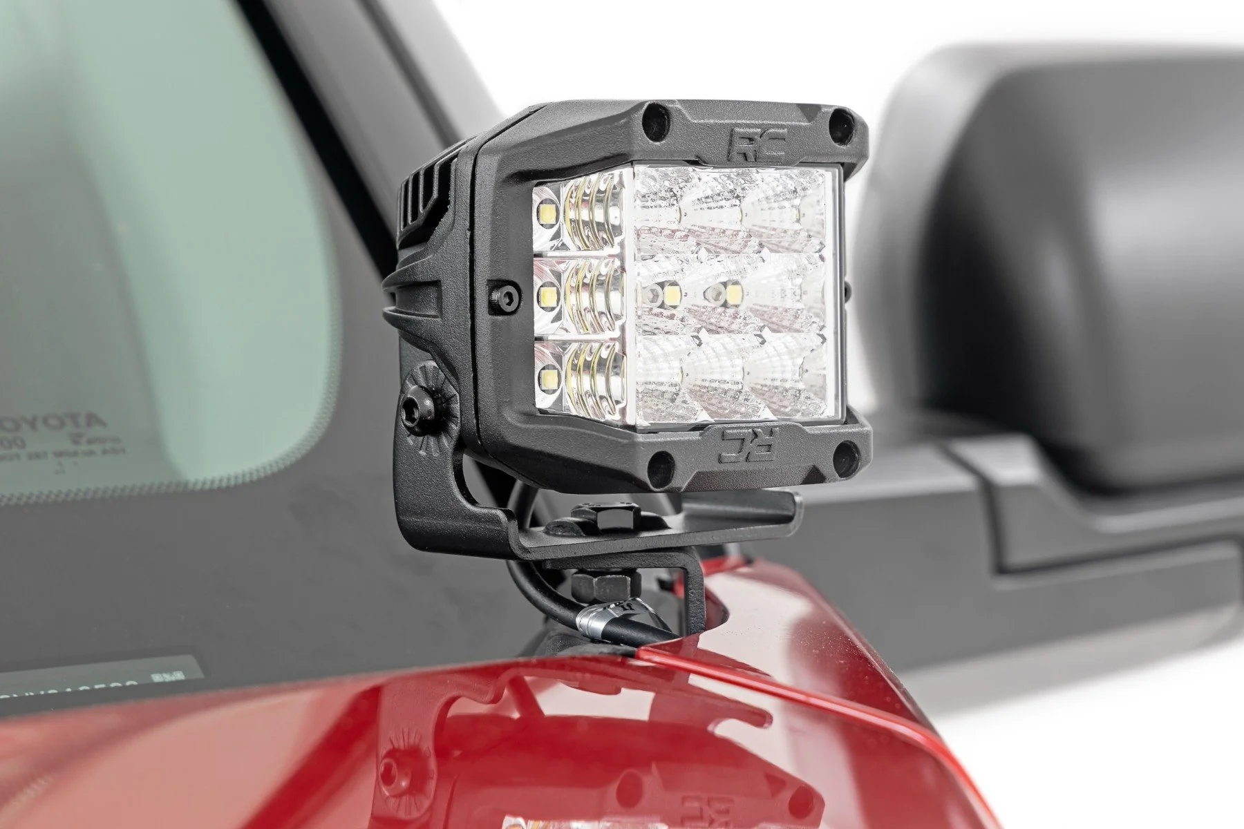 Rough Country LED Ditch Mount 2" Spectrum PR Spot Toyota Tundra 22-23 82071 - Image 2