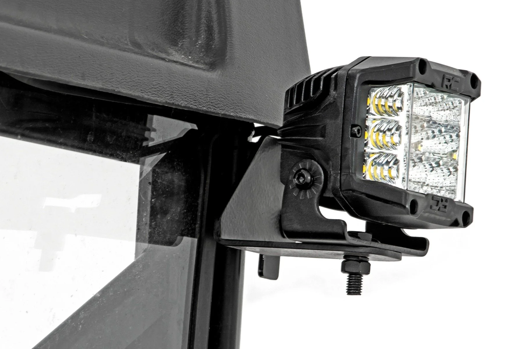 Rough Country LED Polaris Ranger 13-21 rear Mount 2" Chrome Pair work light 93144 - Image 5
