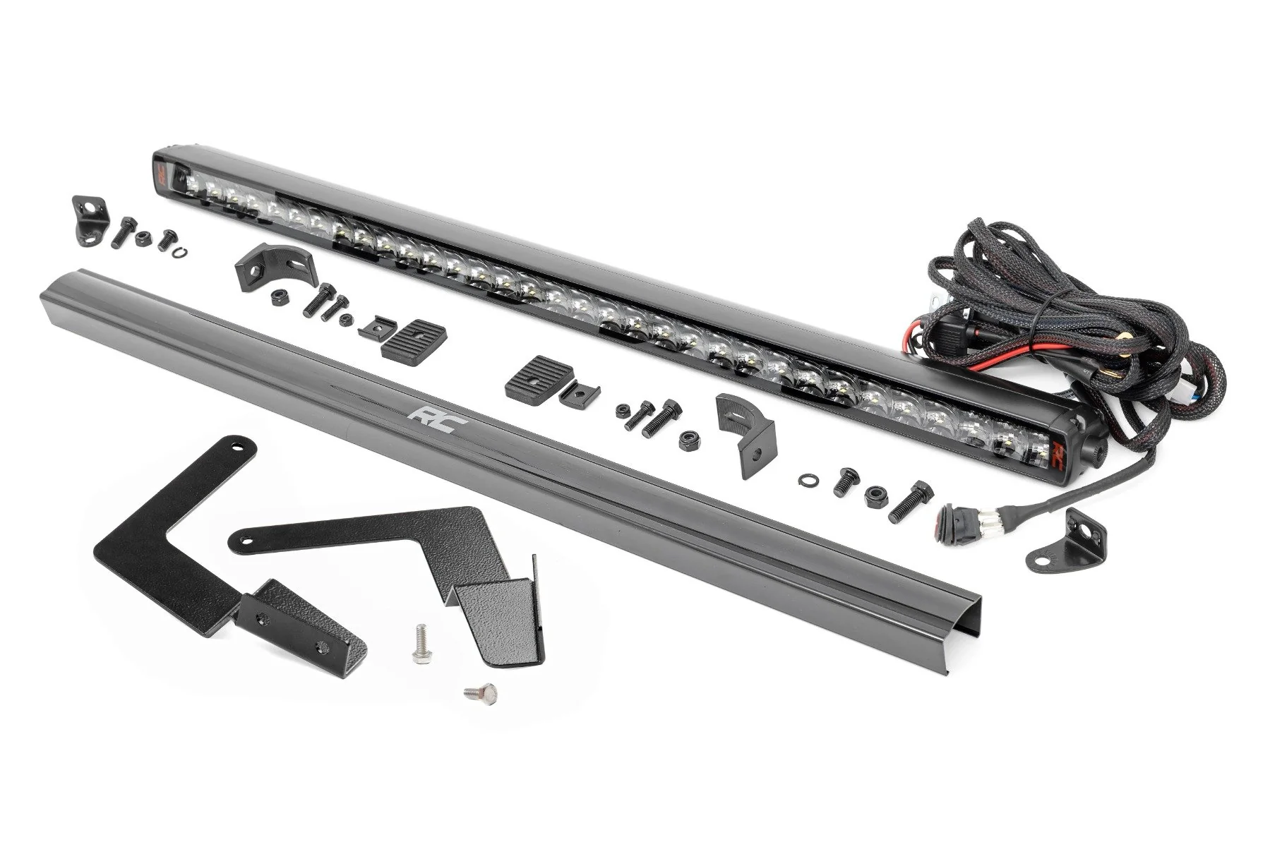 Rough Country LED Grille Mount 30" Spectrum Single Row Toyota Tacoma 16-23 80668