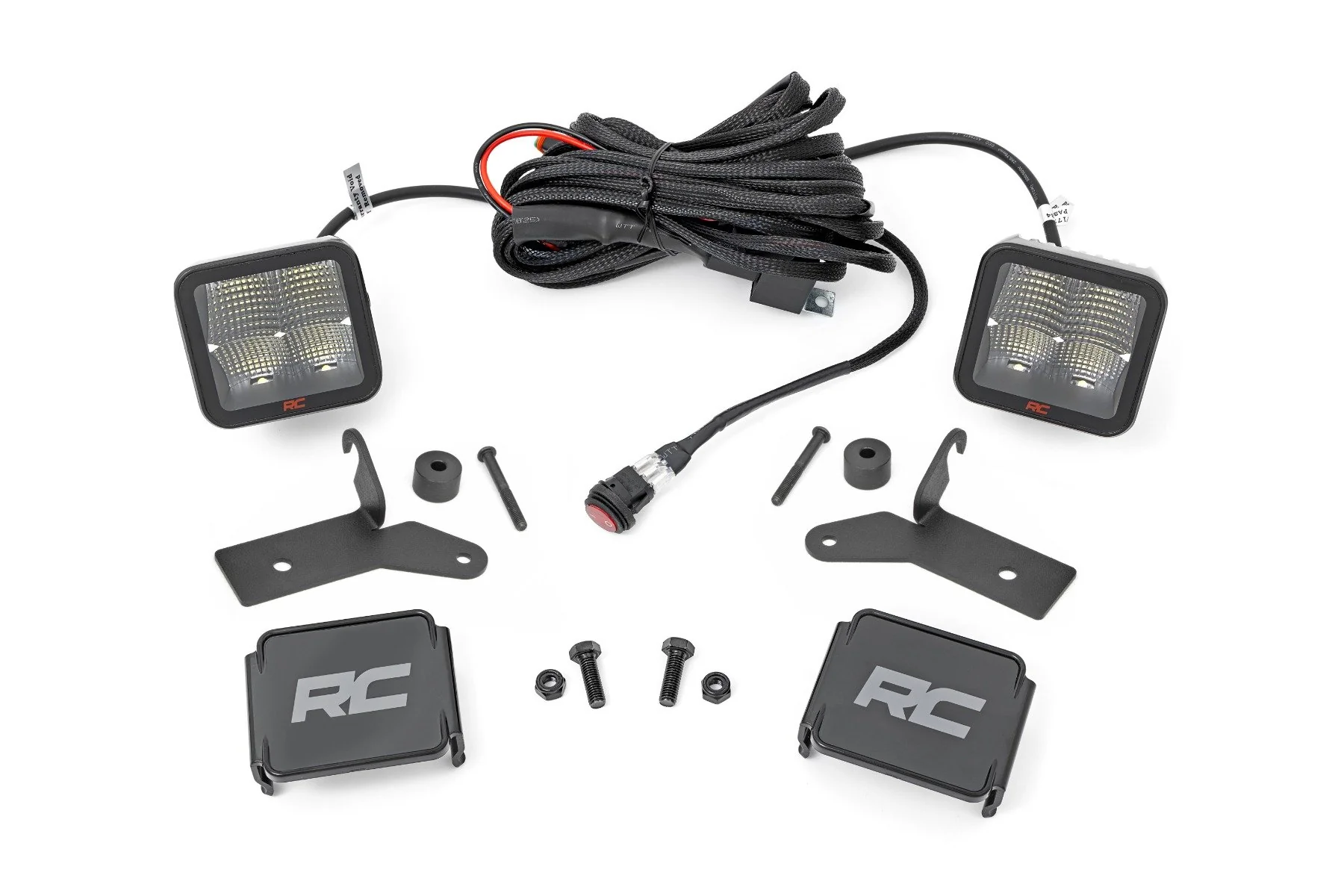 Rough Country LED Hinge Mnt 2" Spectrum Jeep Gladiator/Wrangler JL/4xe 18-23 80052