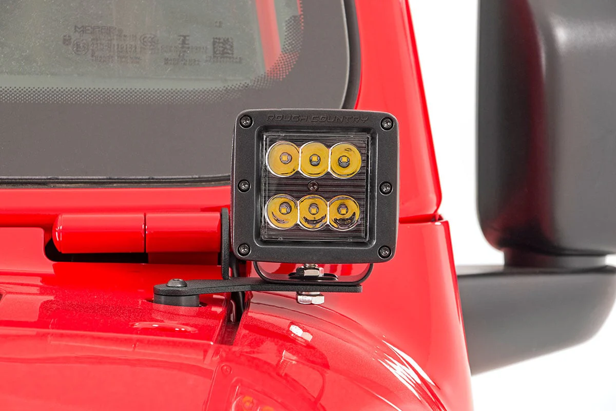 Rough Country LED Hinge Mnt 2" Spectrum Jeep Gladiator/Wrangler JL/4xe 18-23 80052 - Image 3