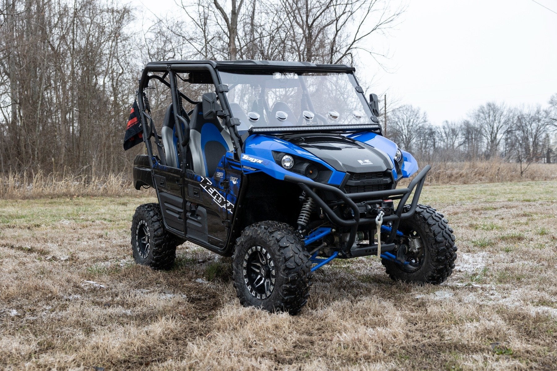 Rough Country LED Kit Cage Mount 50" Spectrum Single Row Kawasaki Teryx 94017 - Image 6