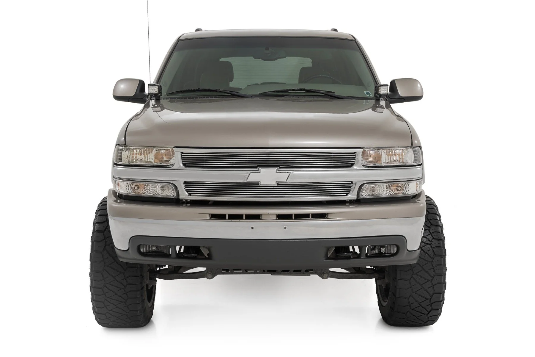 Rough Country LED Kit Ditch Mount 2" Black Pair Amber DRL Chevy 1500 99-06 82281 - Image 4