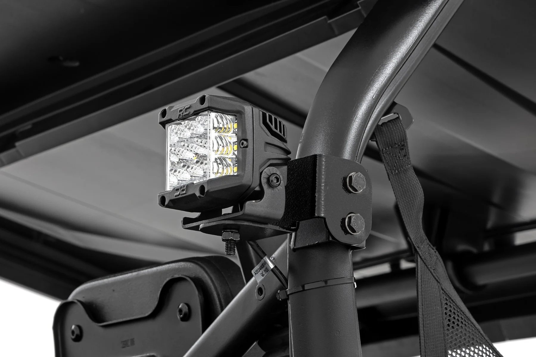 Rough Country LED Kit Rear Mount 2" Black Pair Amber DRL Segway 570 F 93214 - Image 5