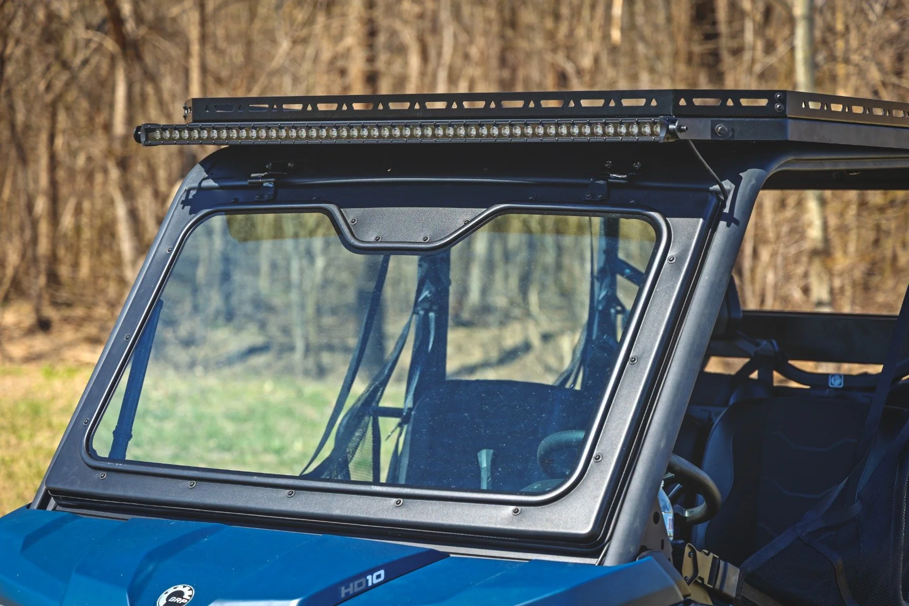 Rough Country LED Light | Deck Roof | 50" Blk Single Row | Can-Am Defender MAX HD10 97096 - Image 5