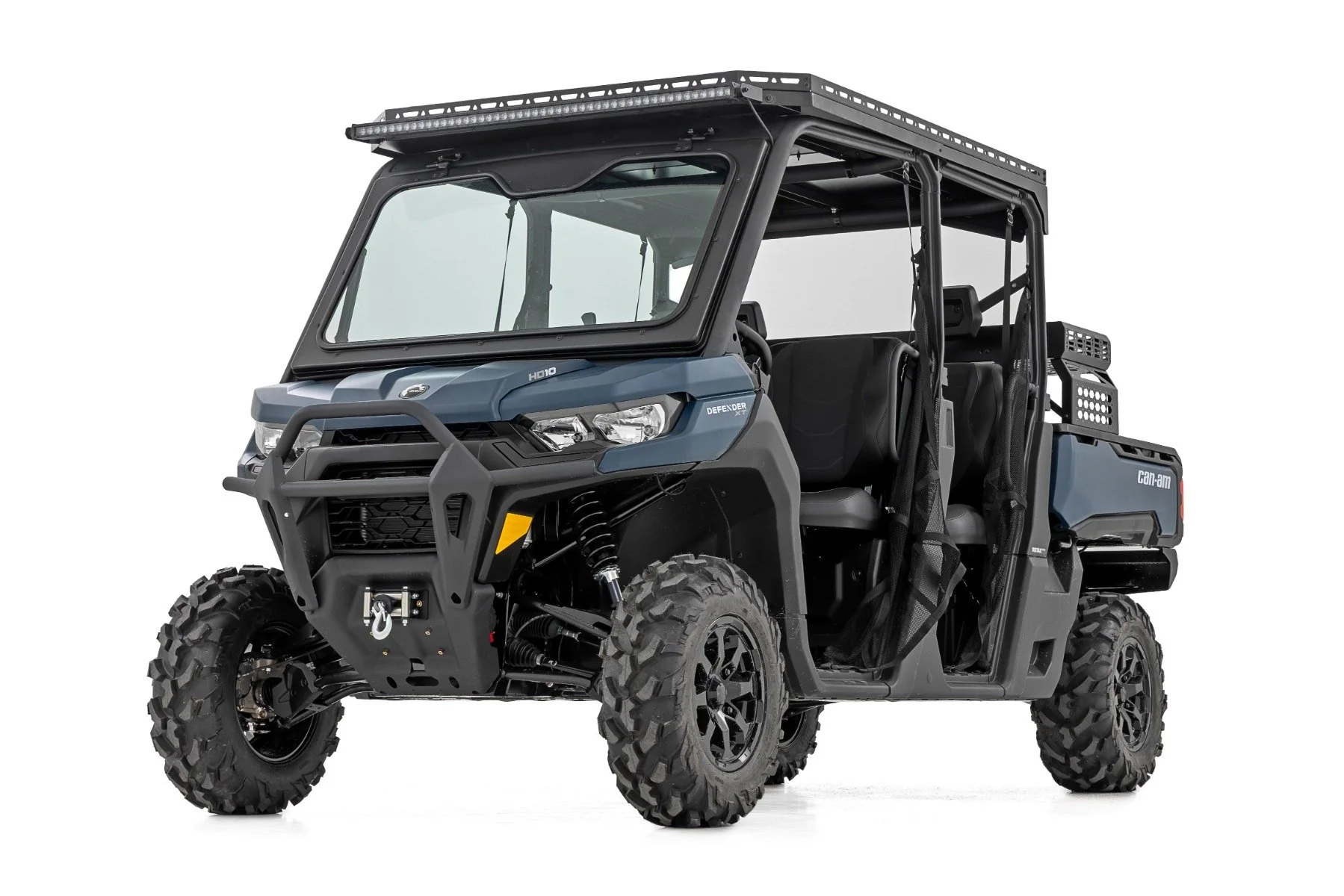 Rough Country LED Light | Deck Roof | 50" Blk Single Row | Can-Am Defender MAX HD10 97096 - Image 6