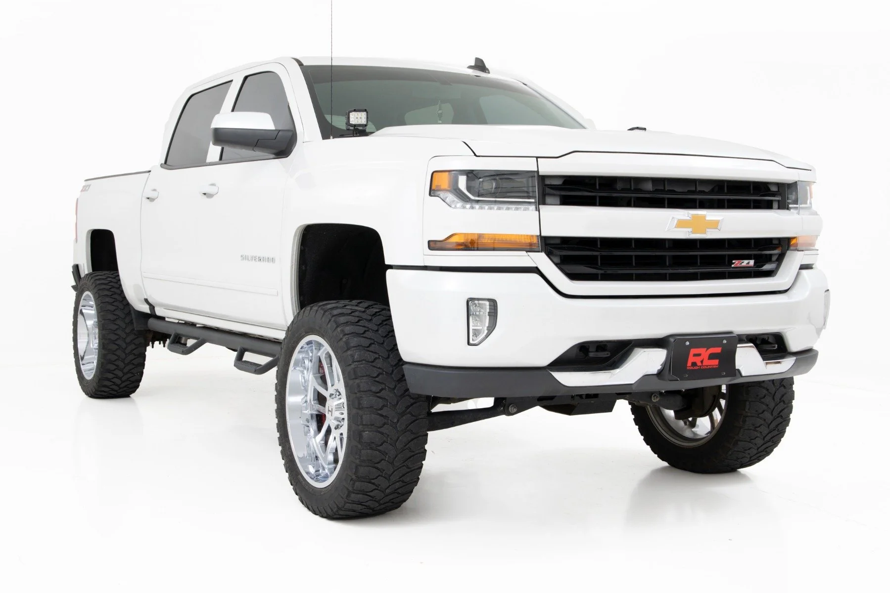 Rough Country LED Light Ditch Mount 3" OSRAM Wide Chevy/GMC 1500 14-18 71056 - Image 4