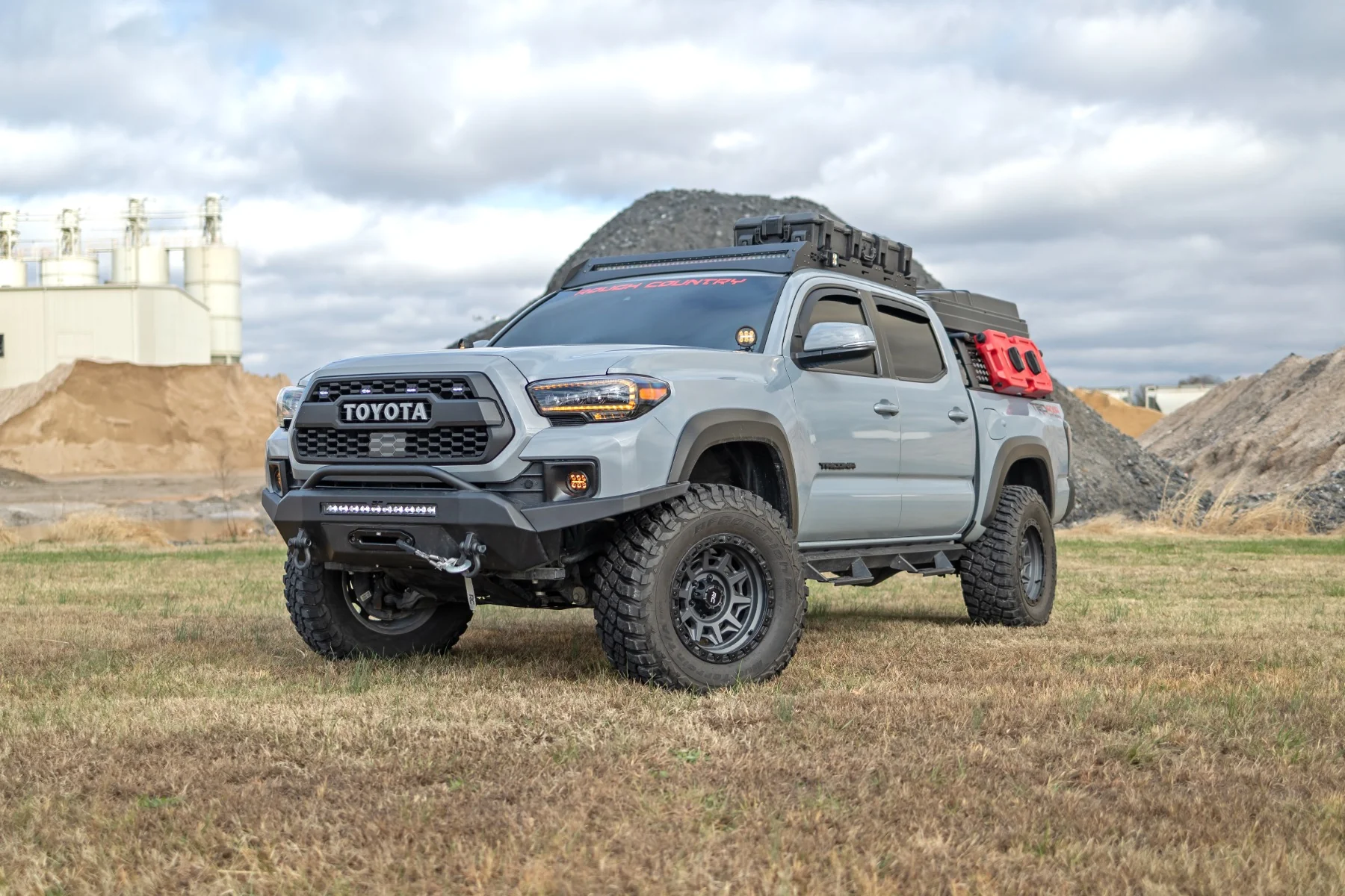 Rough Country LED Light Ditch Mount Black Series 3.5" Amber DRL Tacoma 16-23 71085 - Image 14