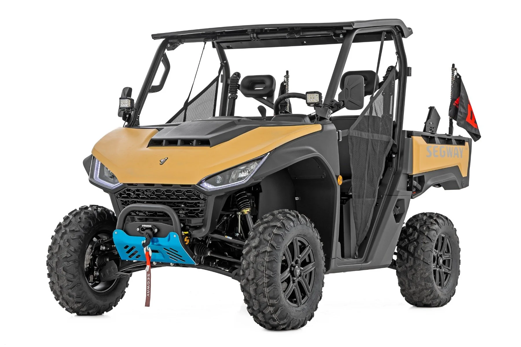 Rough Country LED Light Kit | Front Mount | 2" Black Pair | Segway 570 F 93217 - Image 5